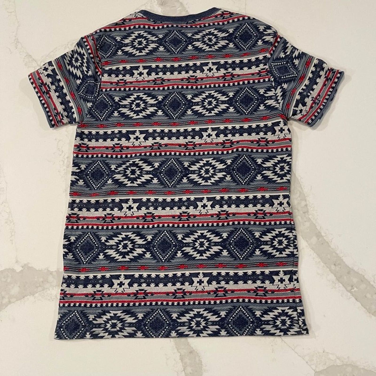 On The Byas On the Byas Aztec Tribal Short Sleeve T Shirt Men’s Small Size US S / EU 44-46 / 1 - 4 Thumbnail