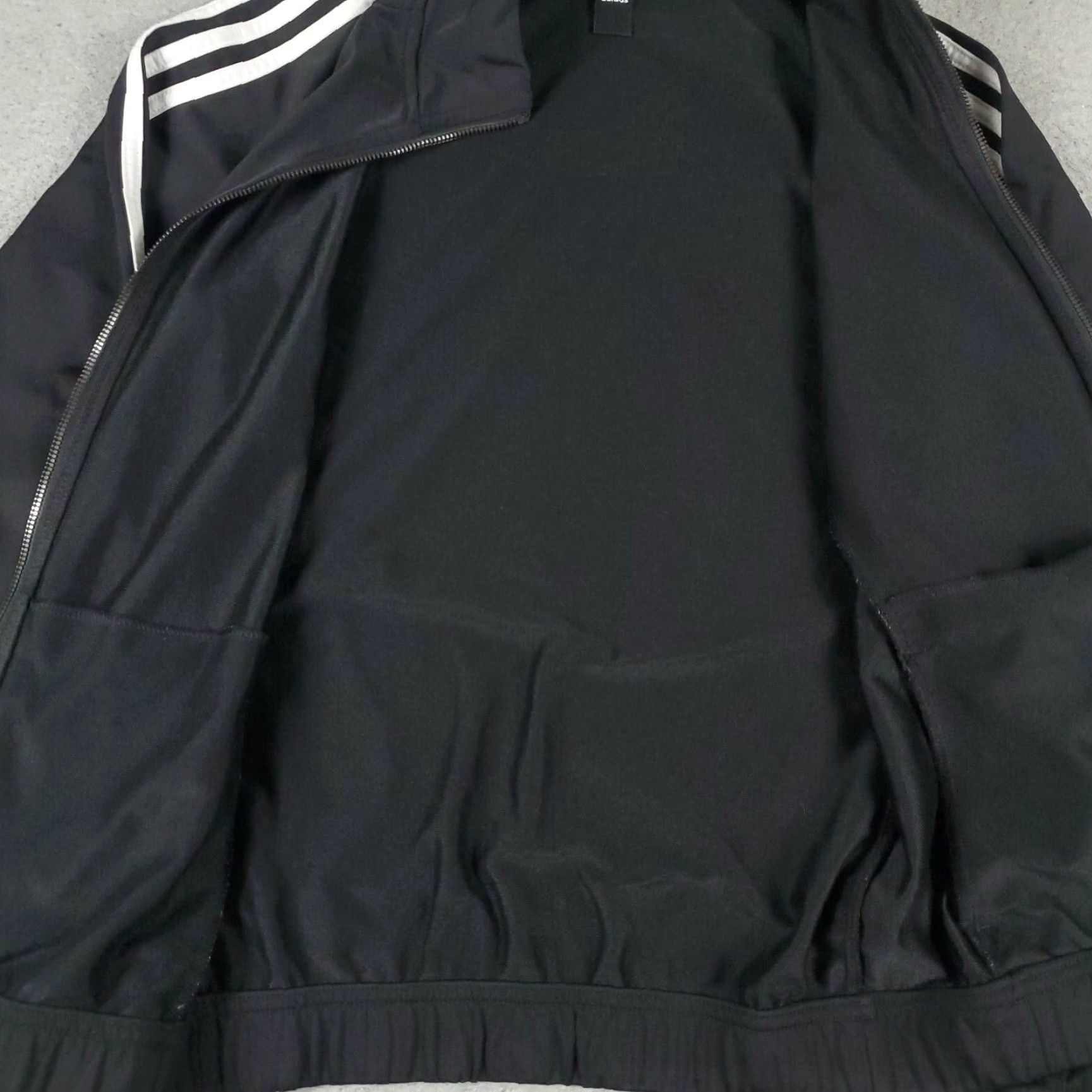 Adidas Adidas Jacket Womens XS Black White Casual Full Zip Track Jacket - Regular Fit, Pockets, Sport Everyday Size XS / US 0-2 / IT 36-38 - 5 Thumbnail