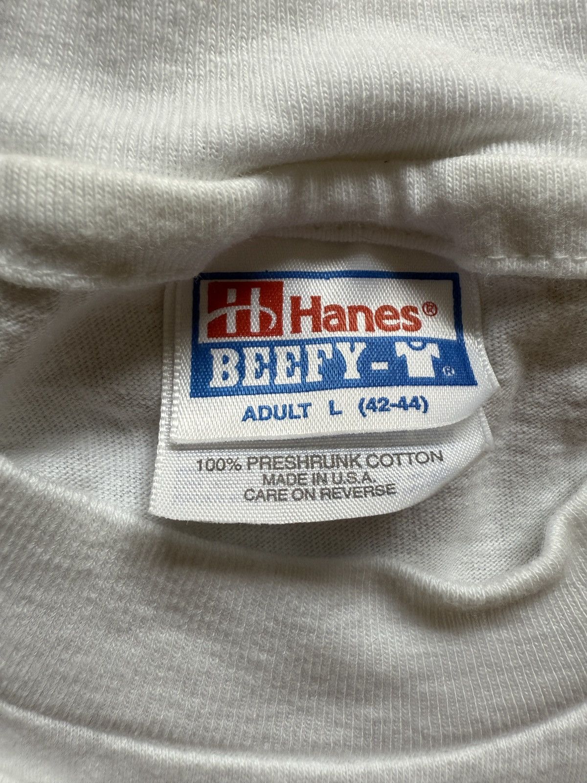 Vintage Vintage 90s Life is Simple Bitch & Moan Graphic Tee Size US L / EU 52-54 / 3 - 5 Thumbnail
