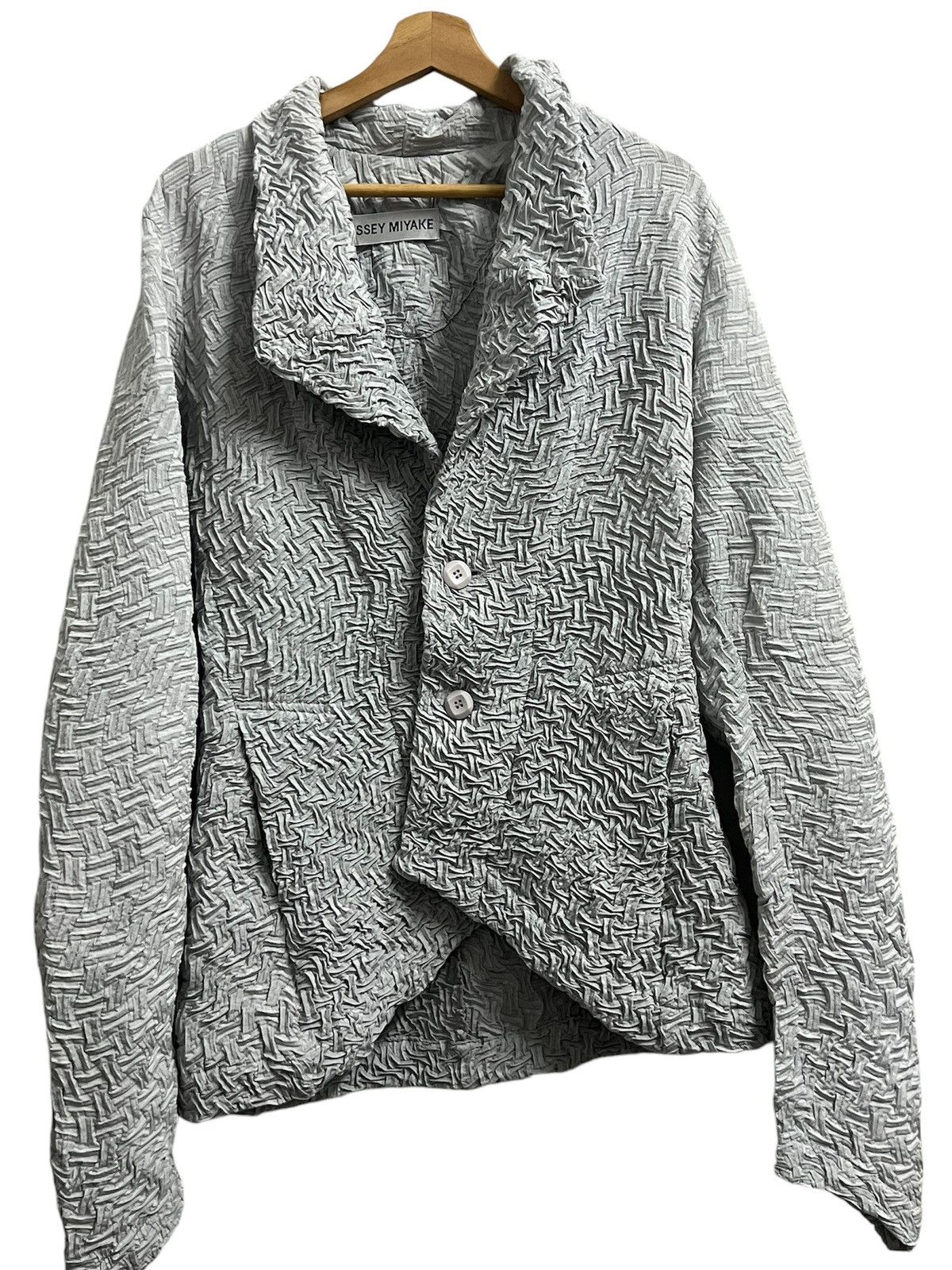 Issey Miyake ISSEY MIYAKE Design Pleats Jacket Grey 2 Size XS / US 0-2 / IT 36-38 - 1 Thumbnail