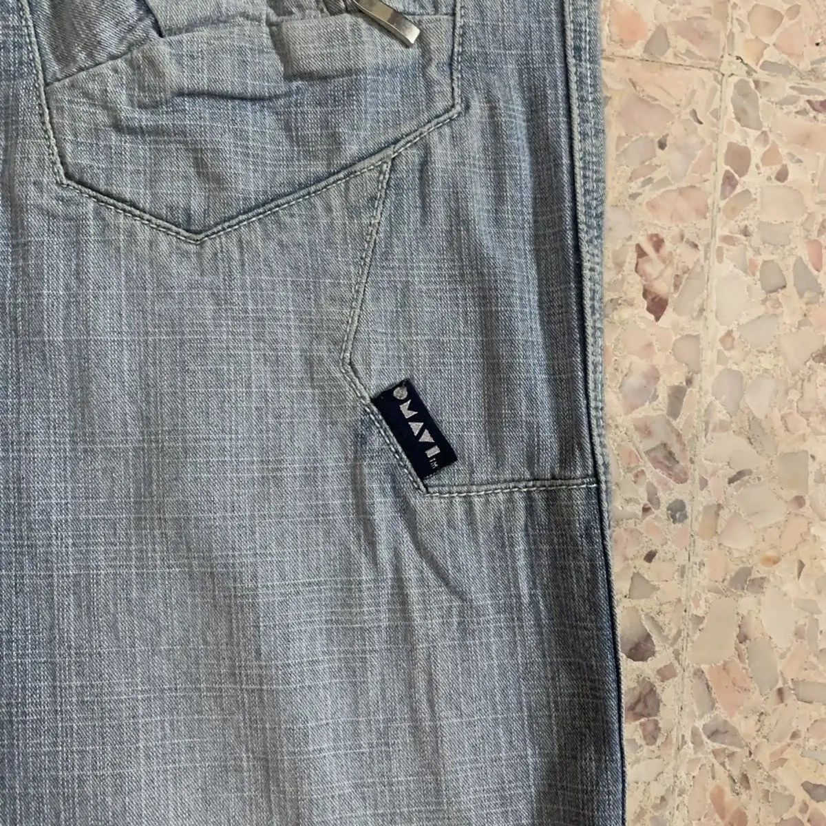 Beauty Beast OMAVI DENIM MULTI POCKET BAGGY TACTICAL TROUSERS PANTS W27 Size US 27 - 7 Thumbnail