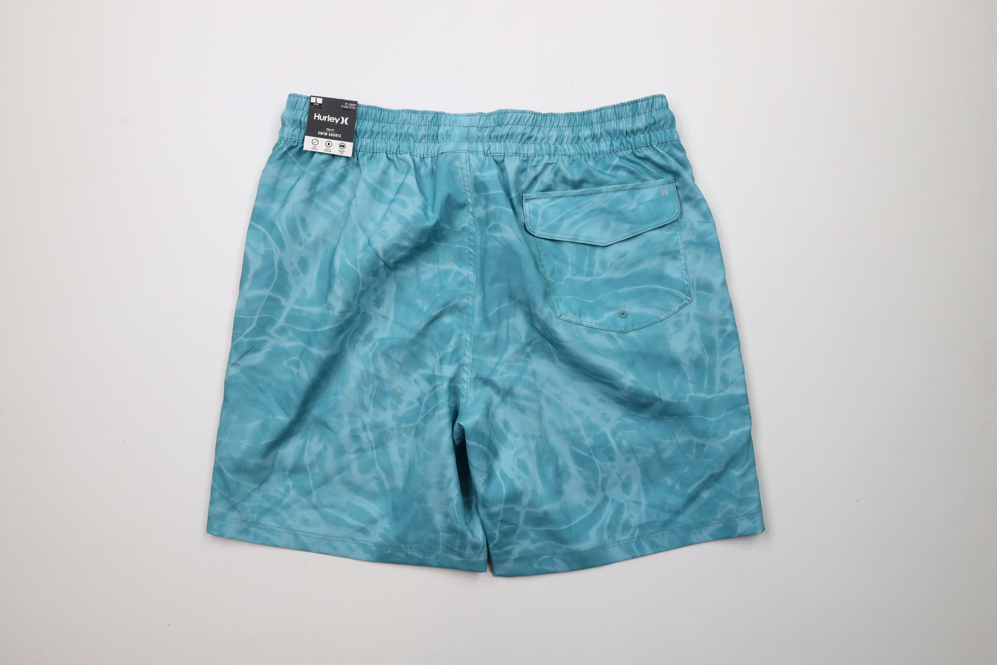 Hurley × Vintage New Hurley Surfing Out Print Volley Swim Shorts Trunks Lined Size US 34 / EU 50 - 8 Thumbnail