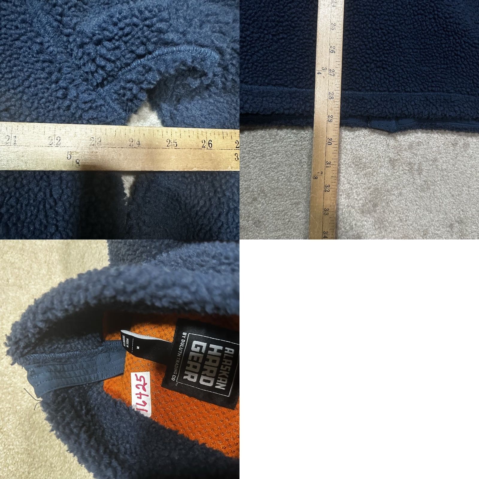 Vintage Alaska Hardgear Jacket Mens Medium Blue Full Zip Sherpa Fleece Windbreaker Outdoor 60s? Size US M / EU 48-50 / 2 - 8 Thumbnail
