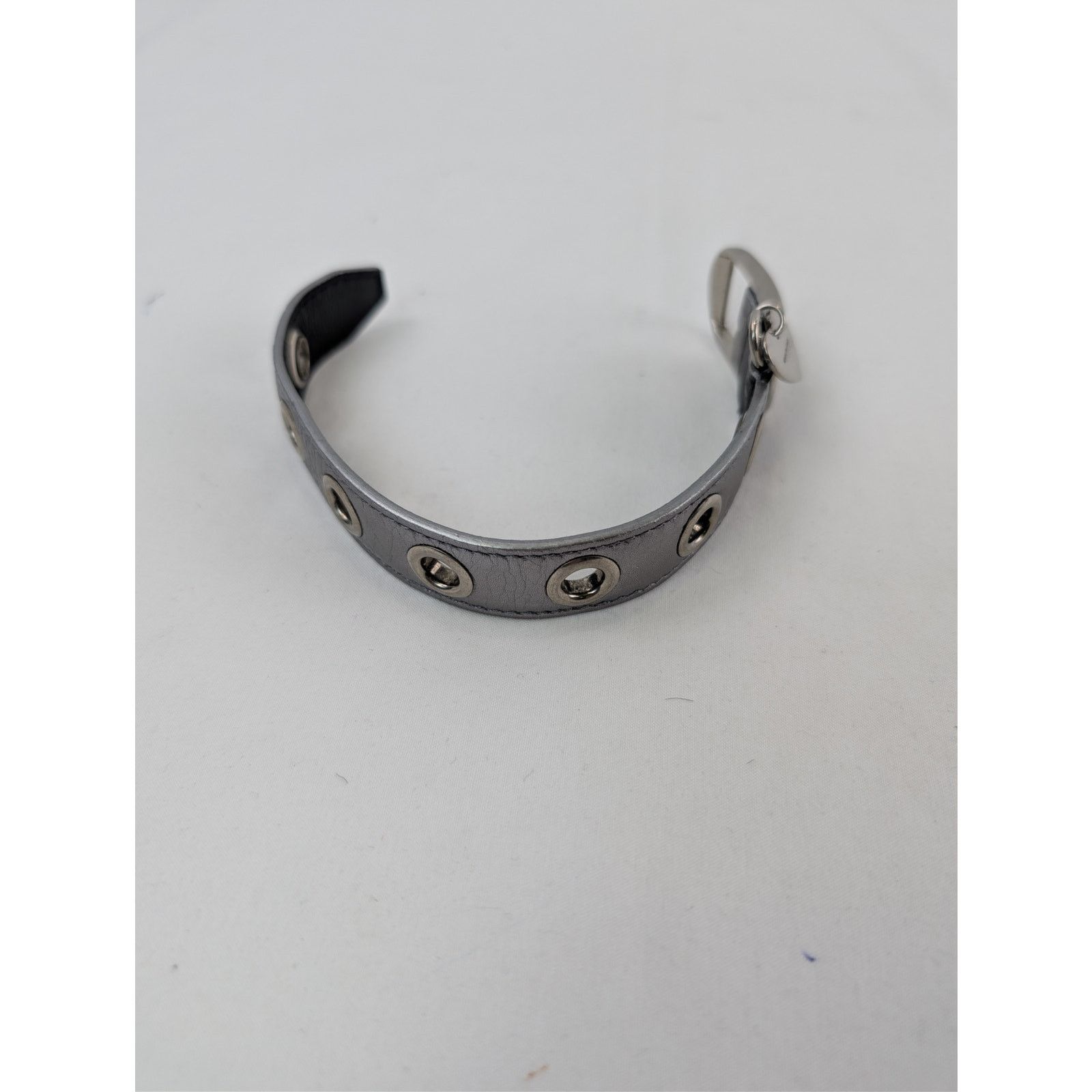 Balenciaga o1rshd1 Q:2 / Size: S / Le Cagole Bracelet in Silver Size ONE SIZE - 13 Thumbnail