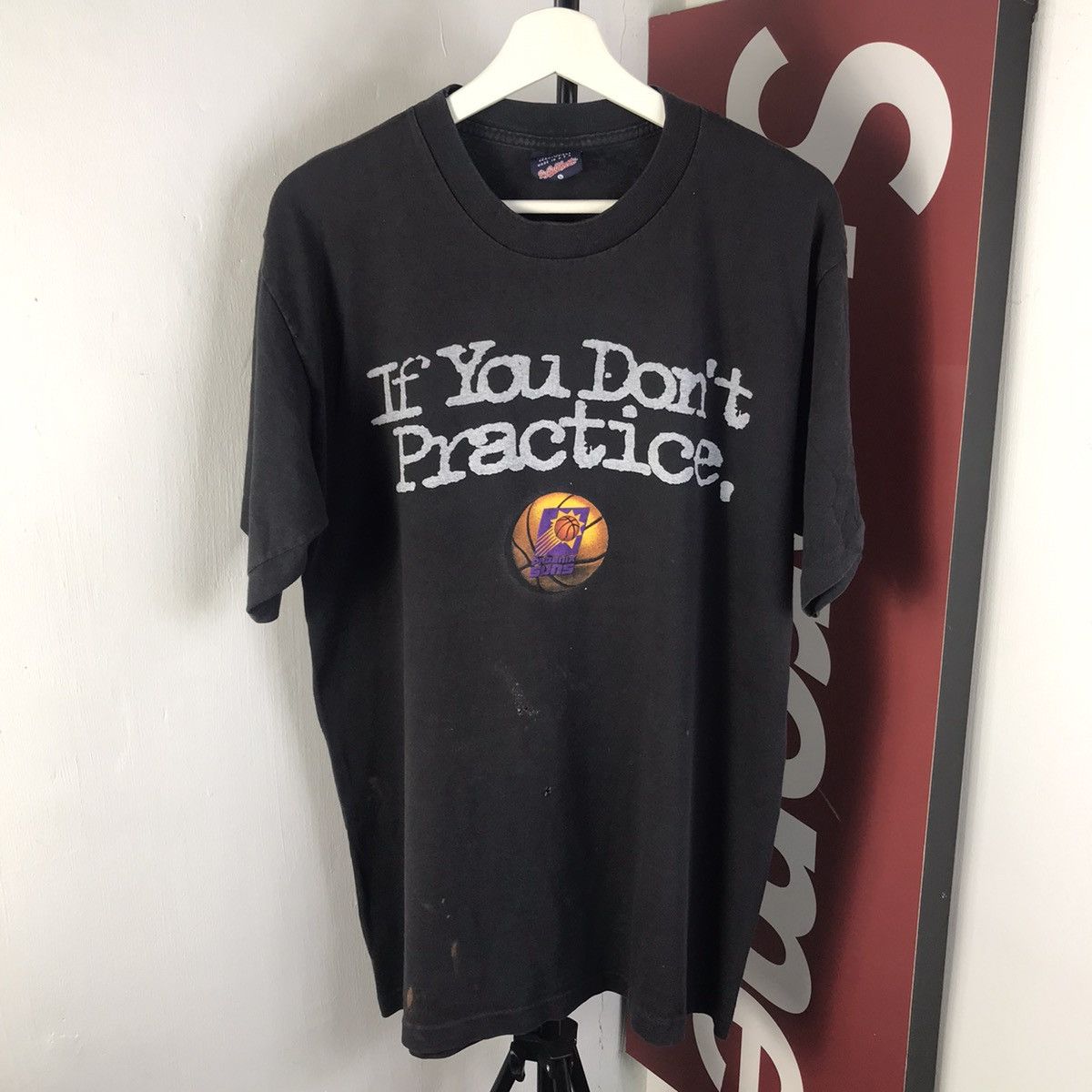 NBA Vintage Phoenix Suns Finals T-Shirt 1993 90s NBA Size US L / EU 52-54 / 3 - 6 Thumbnail