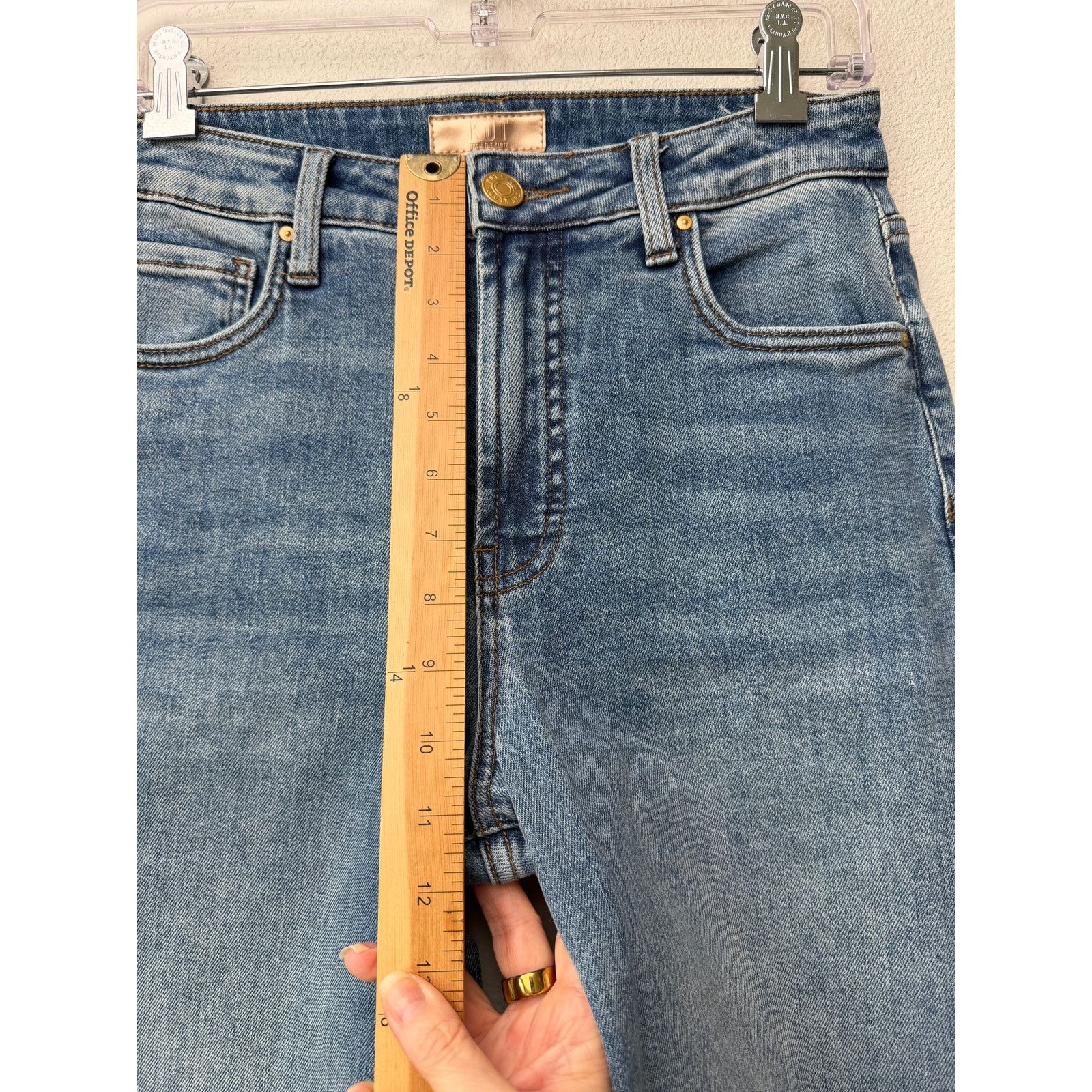 Other KUT Ryan Fab Ab Wide Leg Jeans Women 00 Medium Wash Size 24" / US 00 / IT 34 - 12 Thumbnail