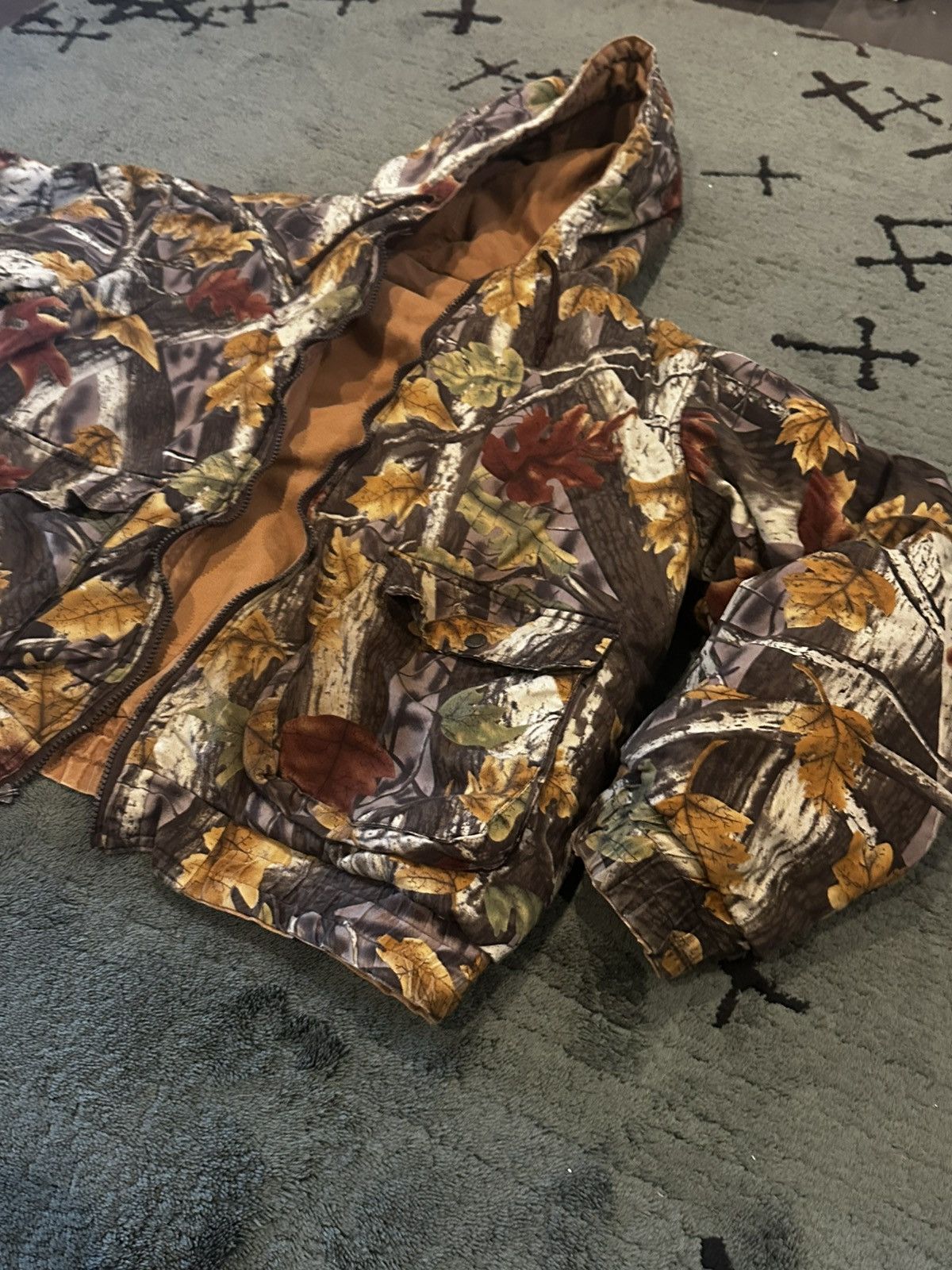 Vintage Vintage Reversible Camo Master Sportsman Hooded Bomber Jacke Size US L / EU 52-54 / 3 - 4 Thumbnail