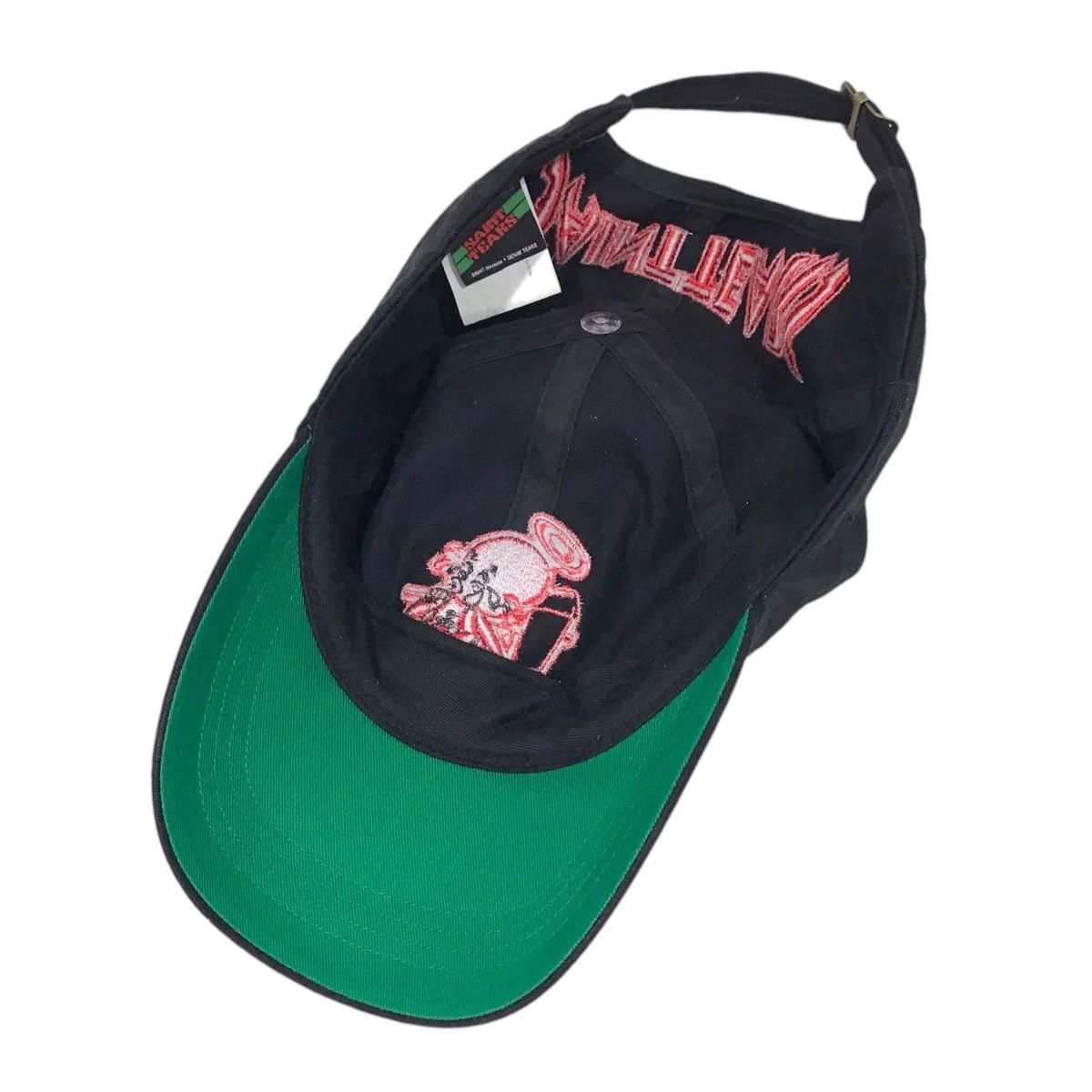 DENIM TEARS × Saint Michael SS22 Embroidered Logo Cap Size ONE SIZE - 6 Thumbnail