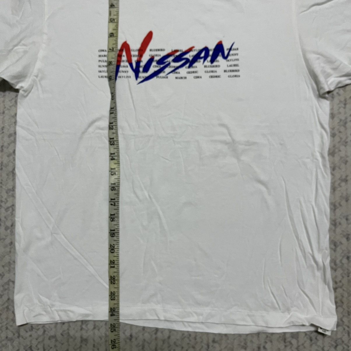Japanese Brand Rare Vintage Nissan All Car Model Logo Racing Boxy Tees Size US M / EU 48-50 / 2 - 11 Thumbnail