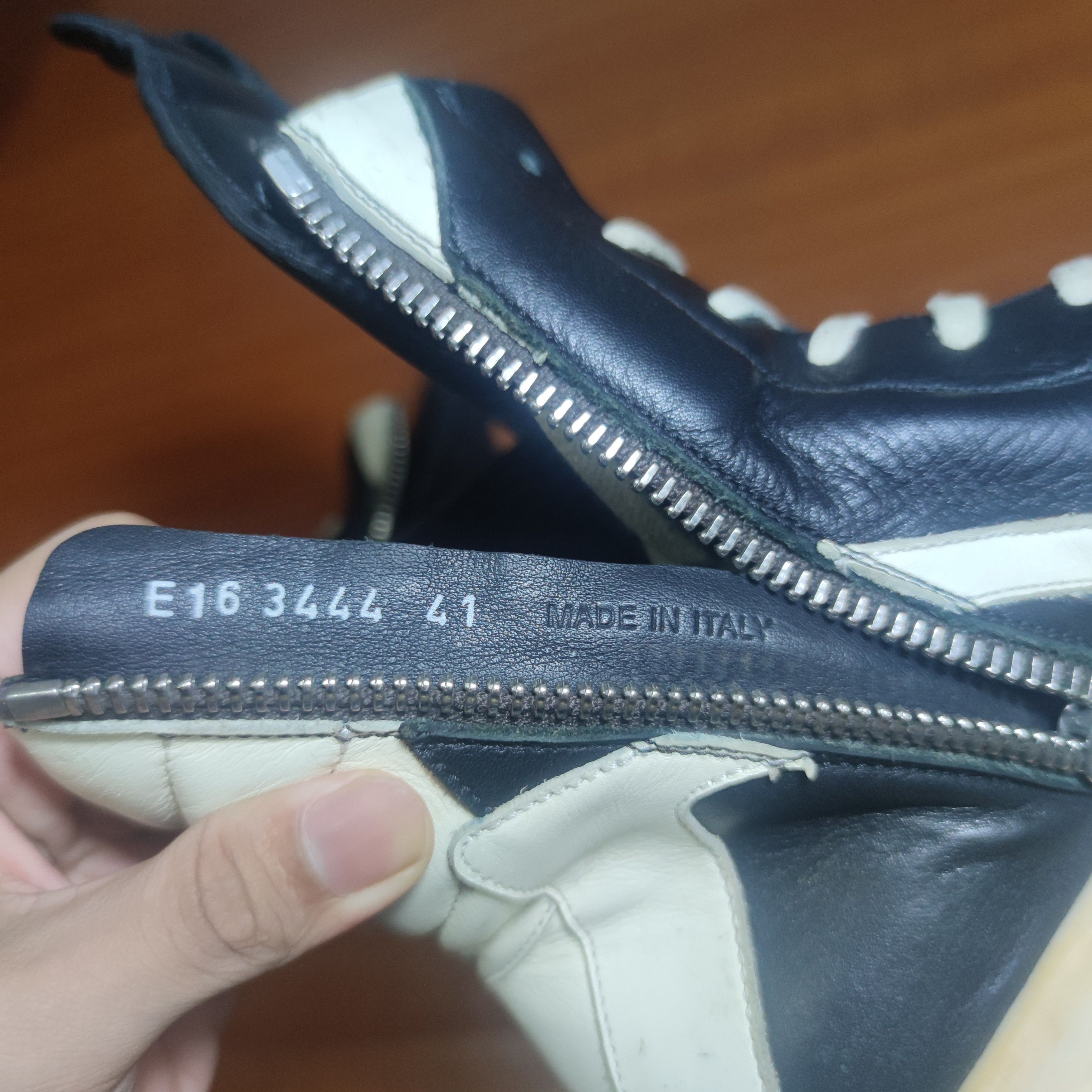 Rick Owens Rick Owens Mainline SS16 Geobasket Black/Milk Size US 8 / EU 41 - 5 Thumbnail