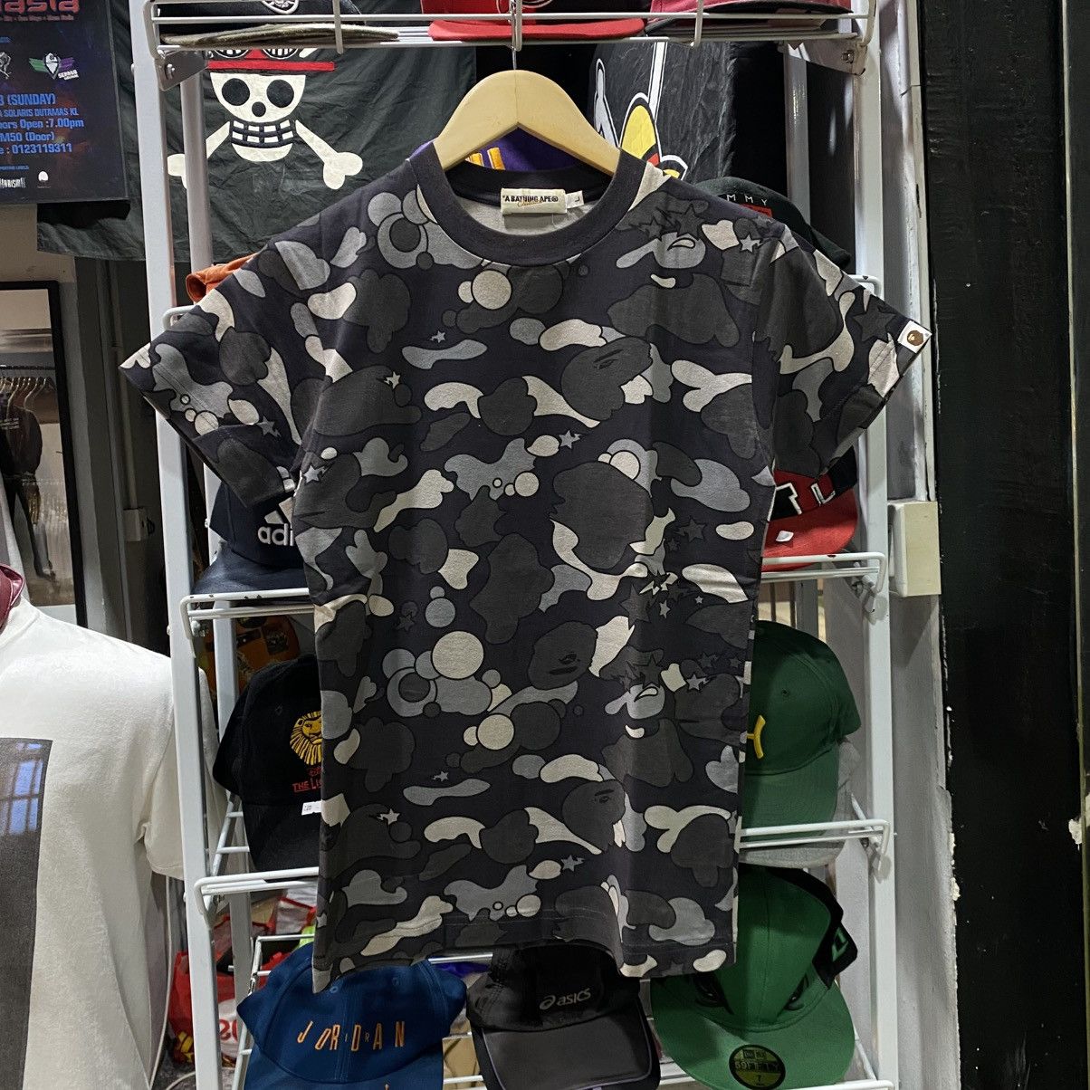 Bape Bape - A Bathing Ape Multi Full Camo Sta Psyche S Tee Size US S / EU 44-46 / 1 - 1 Thumbnail