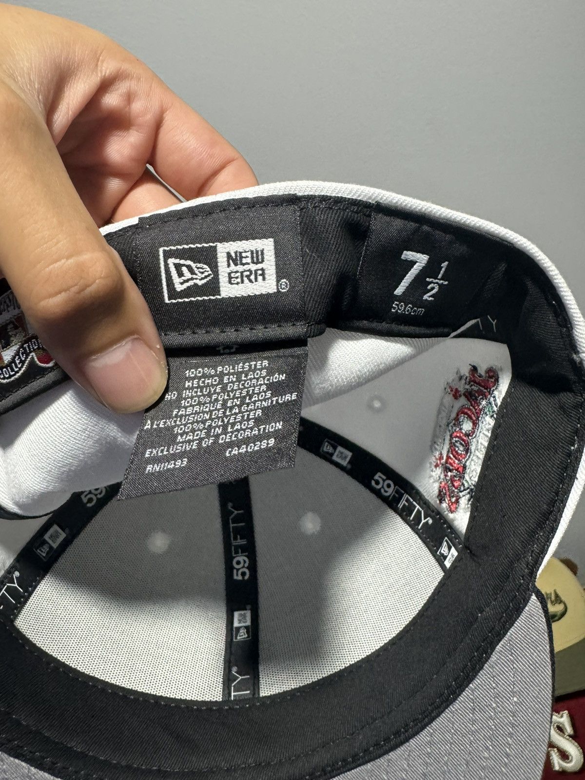 New Era Cleveland Indians - HC - 7 1/2 Size ONE SIZE - 5 Thumbnail