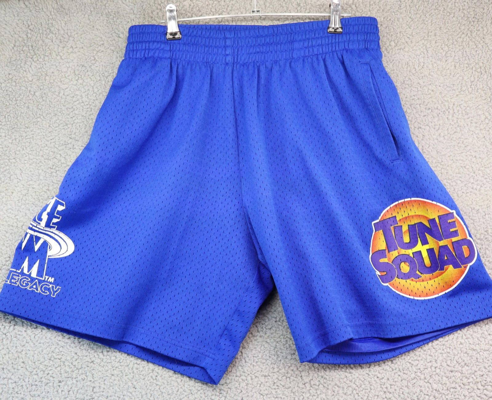 Mitchell & Ness Shorts Men Large Blue Tune Squad Space Jam Mitchell & Ness Size US 34 / EU 50 - 1 Thumbnail