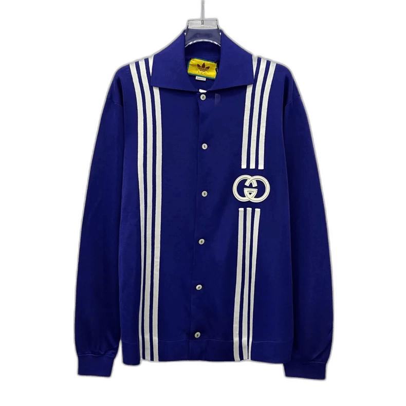 Gucci Gucci x Adidas Long Sleeve Cardigan Jacket-2506 Size US L / EU 52-54 / 3 - 1 Thumbnail