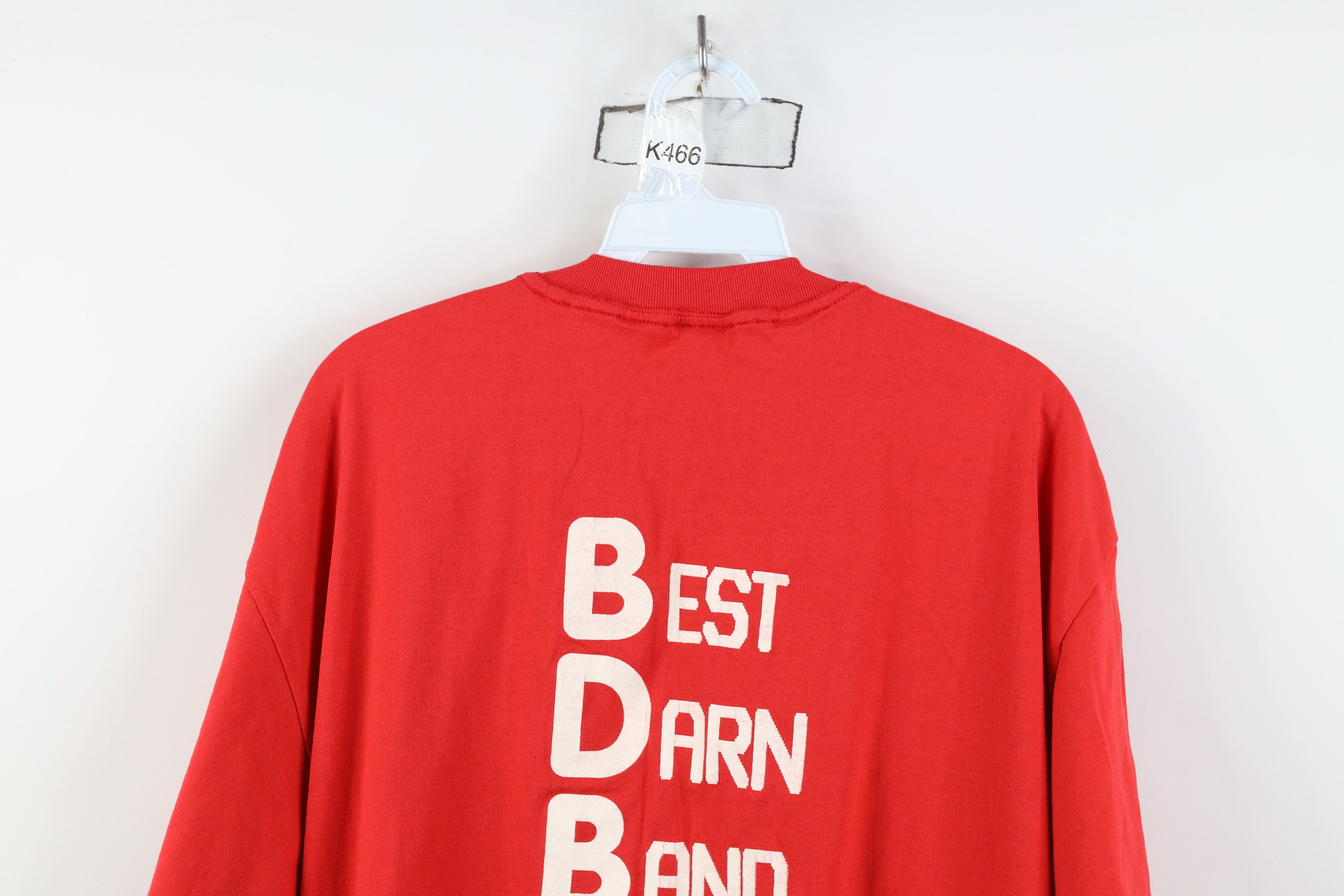 Vintage Vintage 80s 90s School Ram Band Toledo Ohio T-Shirt Red USA Size US XXL / EU 58 / 5 - 13 Thumbnail