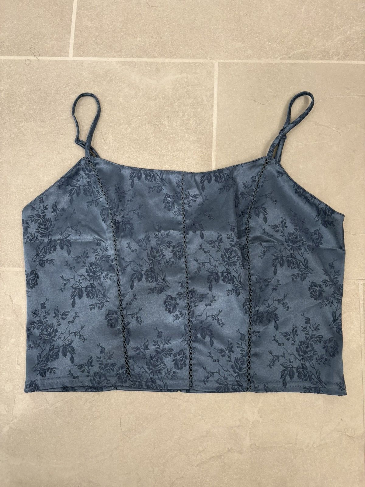 Victoria's Secretレア˚✧₊蝶ブラックCrop Top Victoria's Secret PINK Knit Racerback Perfect Tank Top, Pure