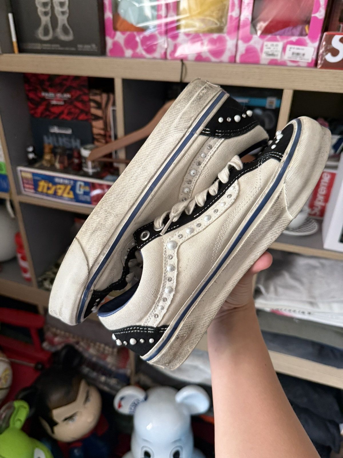 Vans Vans OTW Old Skool 36 Pearlized White Sneaker Size US 7.5 / EU 40-41 - 6 Thumbnail