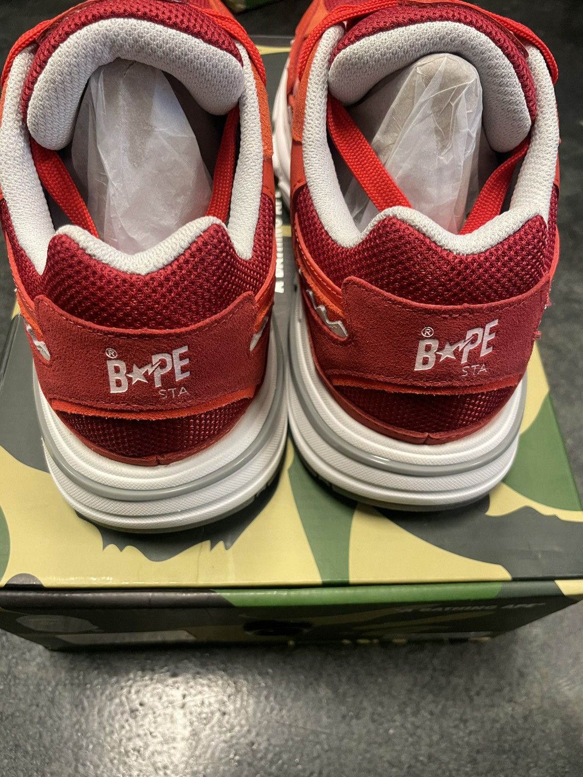 Bape Bape Shark Sta Size US 9 / EU 42 - 4 Thumbnail