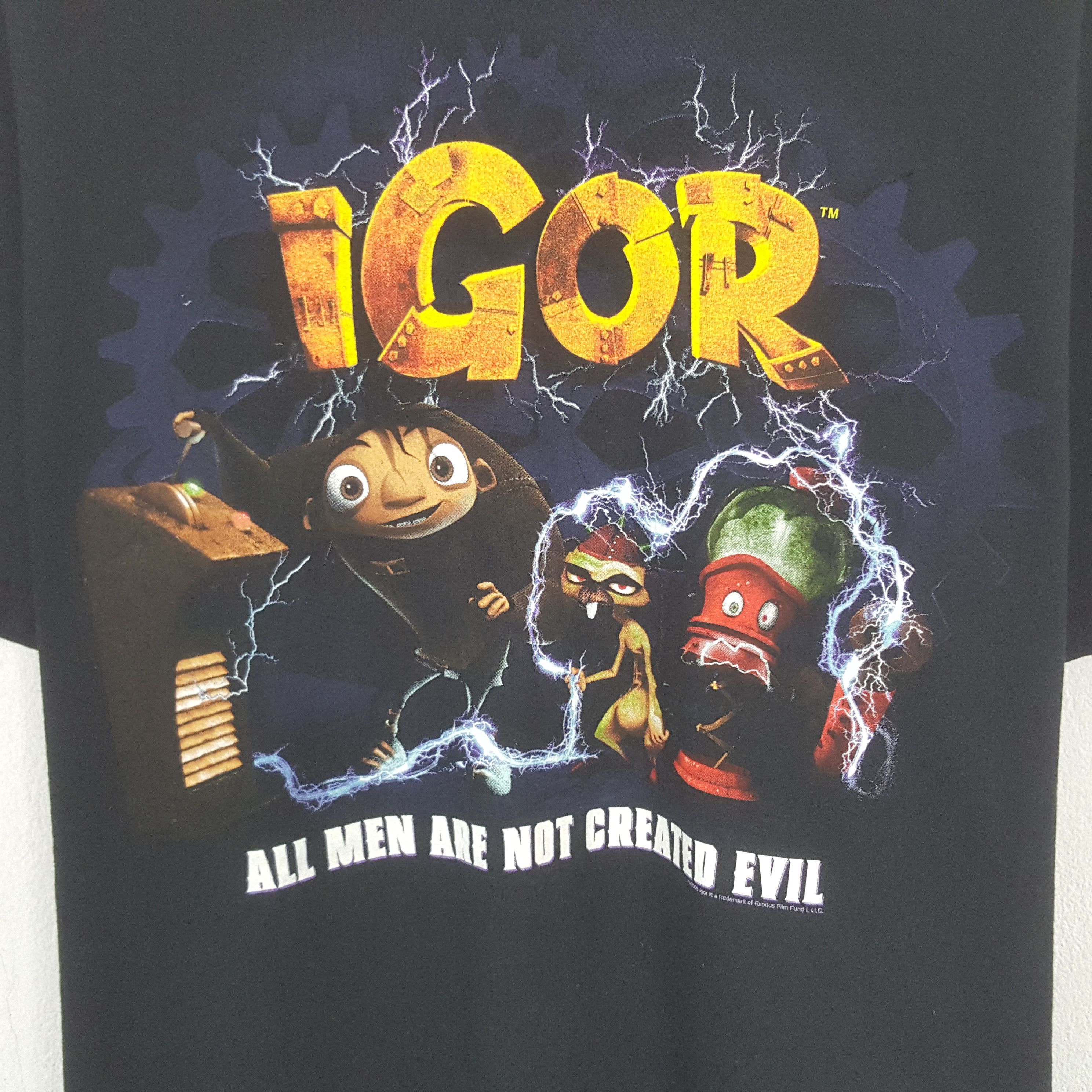 Other Vintage Igor All Men Are Not Created Evil Tshirt Size US XL / EU 56 / 4 - 2 Thumbnail