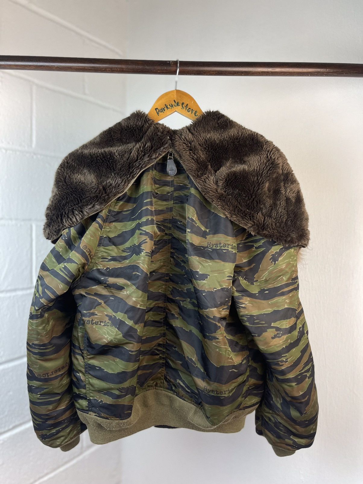 Hysteric Glamour Rare 90s Hysteric Glamour Alpha Ma-1 Raccon Fur Hooded Size US L / EU 52-54 / 3 - 3 Thumbnail