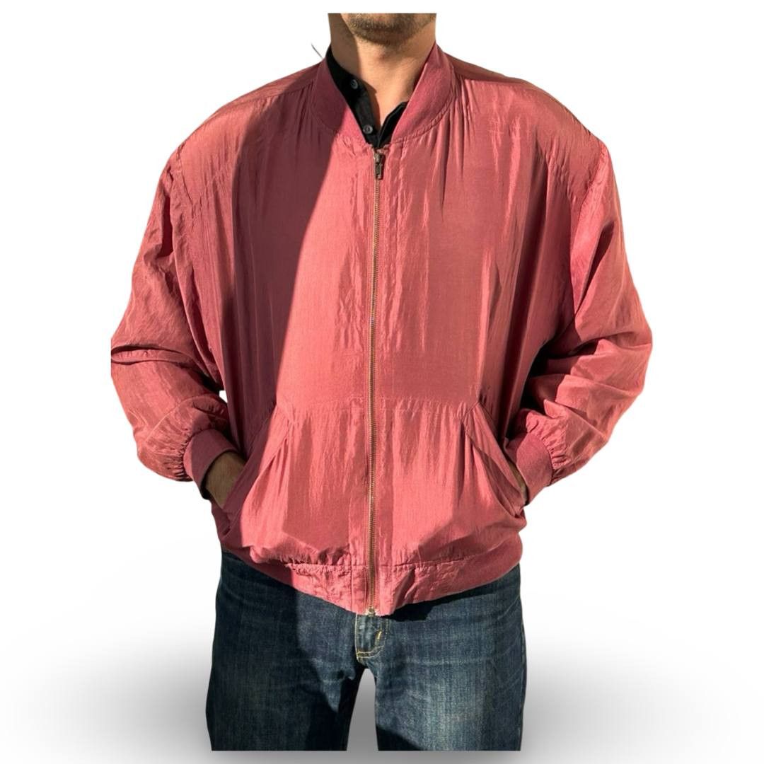 Vintage Silk bomber vtg #931 Size US M / EU 48-50 / 2 - 1 Thumbnail