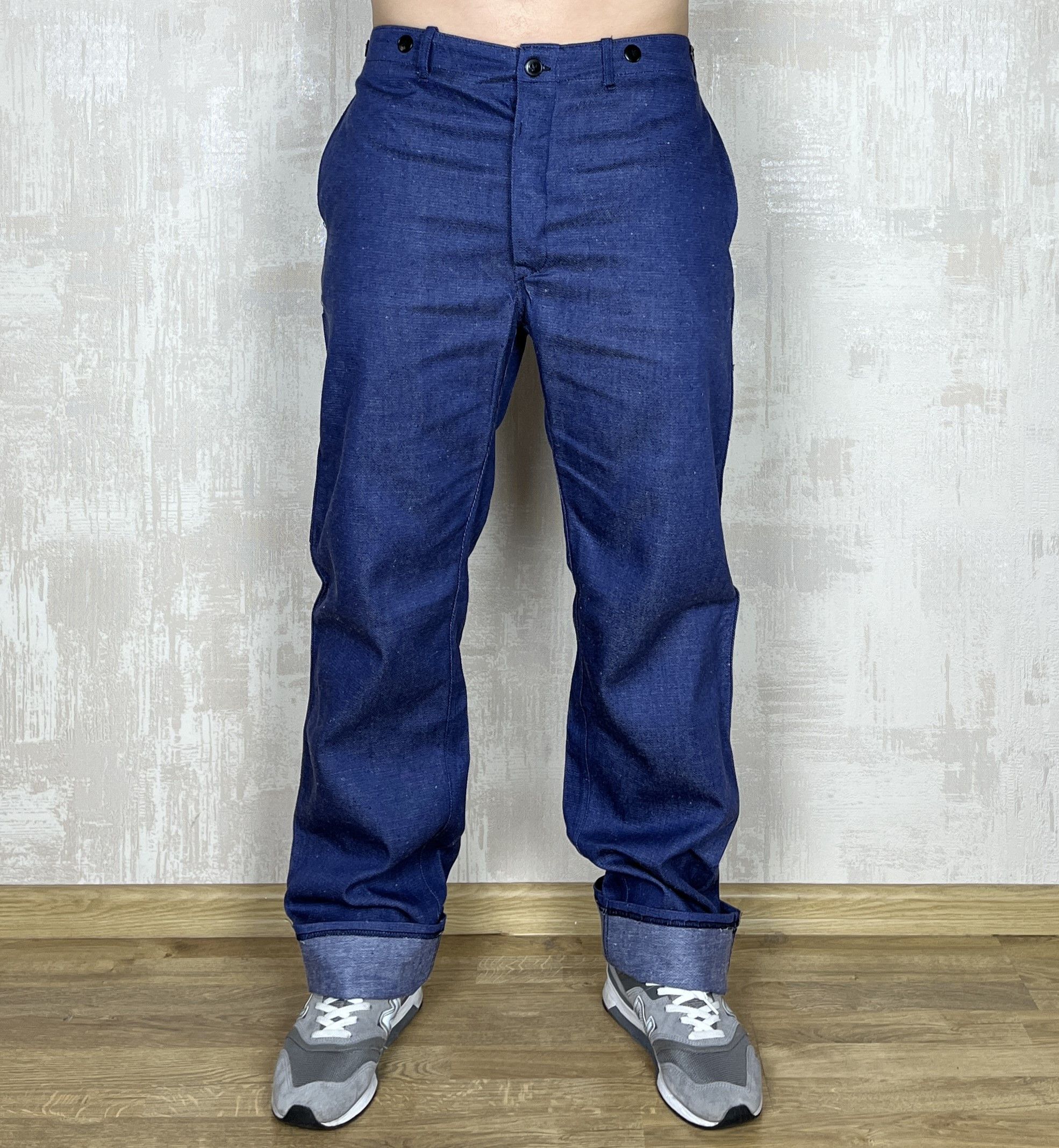 Le Laboureur × Vintage Vintage Veb Wattana Work Pants Gr. 98 W ~ 33-34 Deadstock Size US 34 / EU 50 - 1 Thumbnail