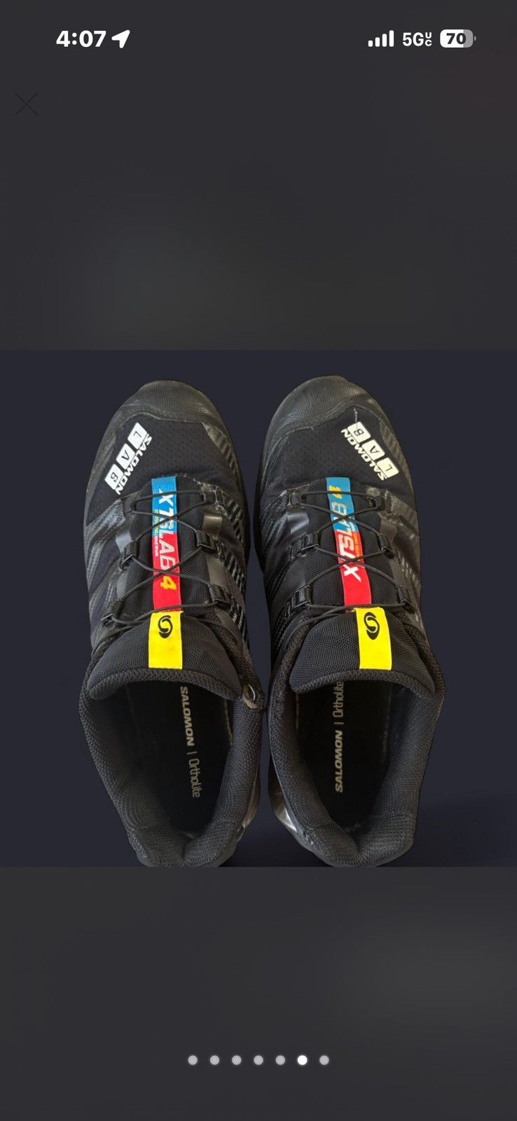 Salomon salomon xt4 og black Size US 11 / EU 44 - 6 Thumbnail