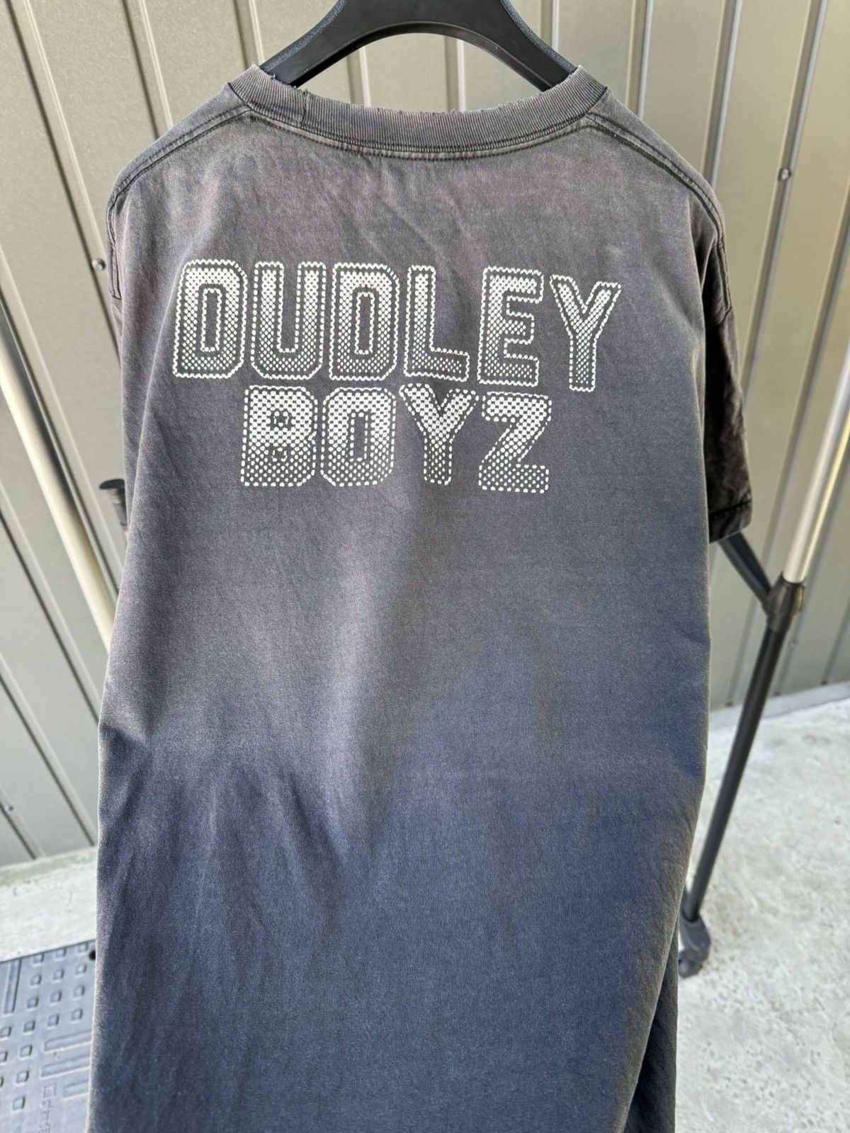 Vintage Vintage Dudley Boyz Thrashed Faded T Shirt WWE Size US XL / EU 56 / 4 - 22 Thumbnail