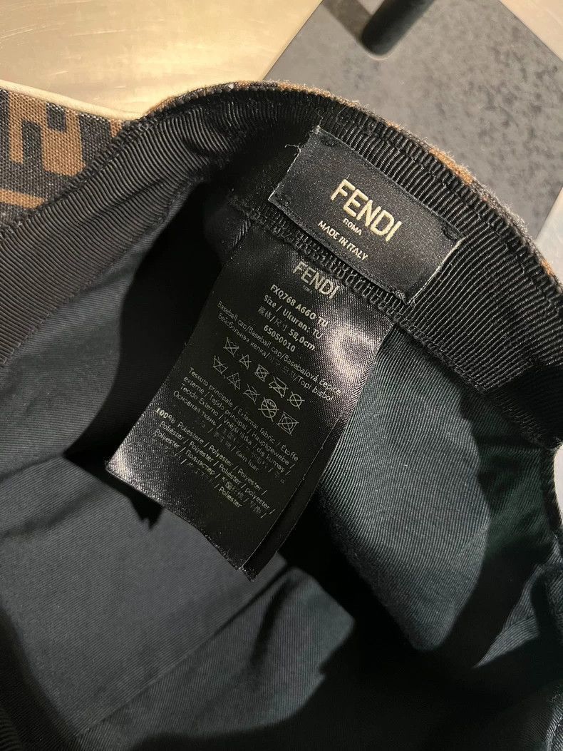 Fendi Fendi Duckbill Hat Size 58cm Size ONE SIZE - 6 Thumbnail
