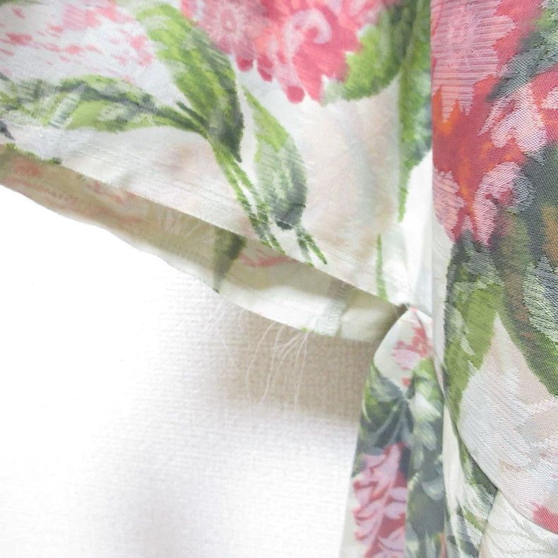 Comme des Garcons Comme Des Garcons size M Beige Retro Floral Design Skirt Size 24" / US 00 / IT 34 - 6 Thumbnail
