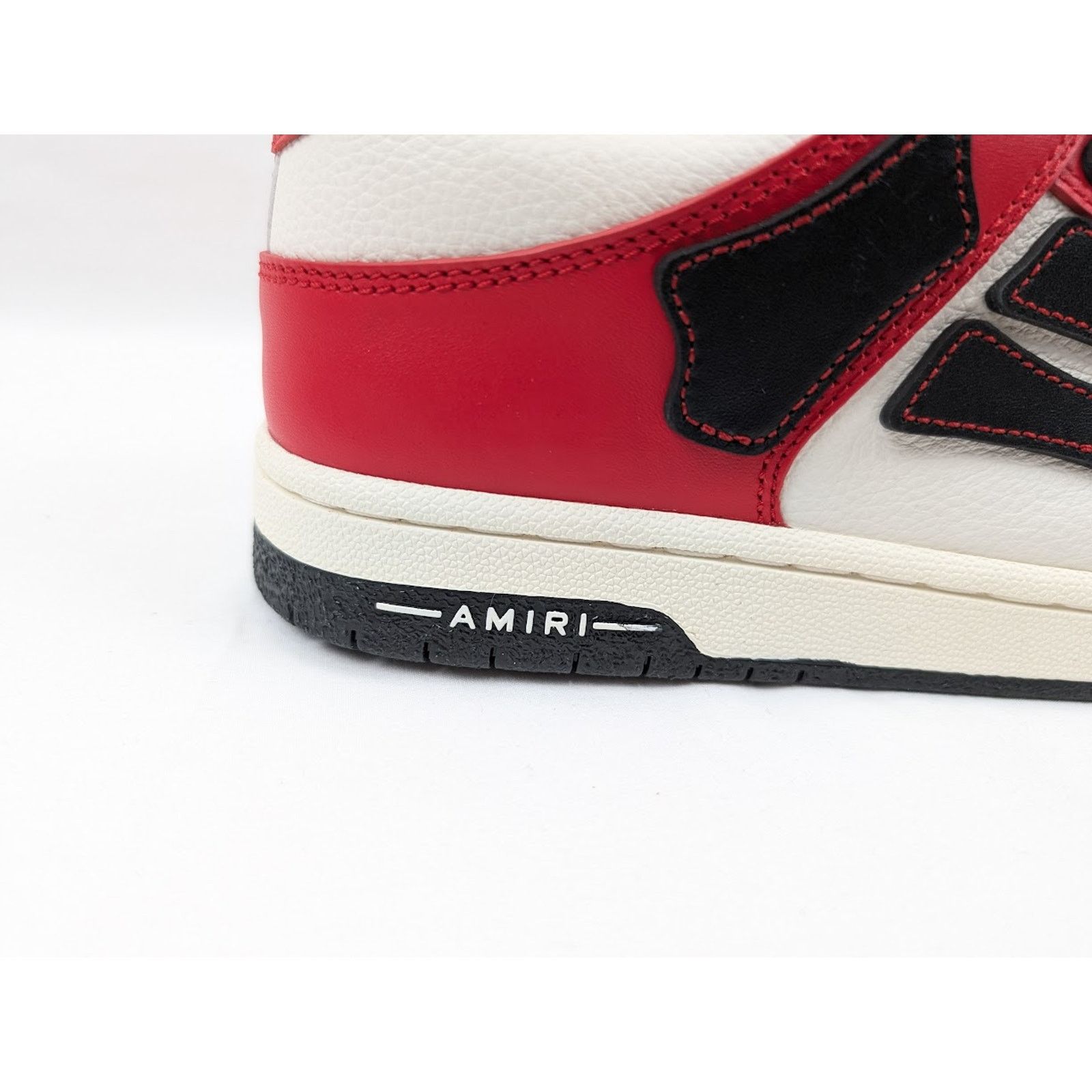 Amiri o1rshd1 Skeleton Low-Top Sneakers in Black/Red Size US 12 / EU 45 - 5 Thumbnail