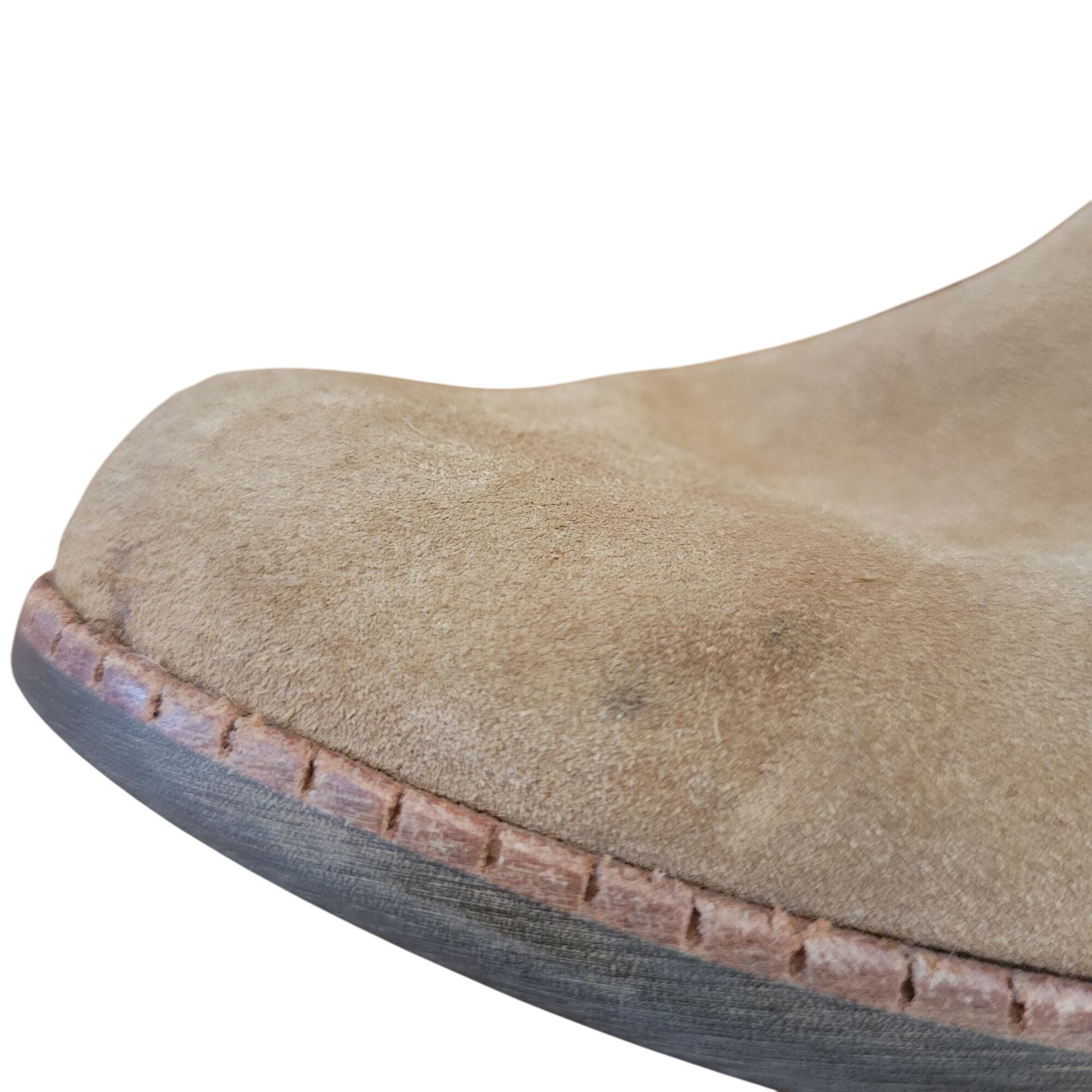 Ugg UGG Suede Leather Ankle Boots 7 Sheepskin Insole 1004367 DAR Size US 7 / IT 37 - 8 Thumbnail