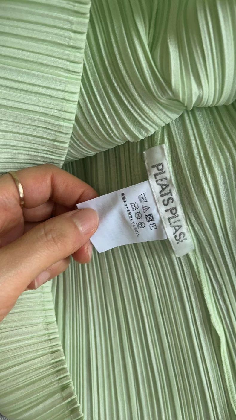 Issey Miyake issey miyake size:3 Green pleated coat Size XXS / US 00 / IT 34 - 3 Thumbnail
