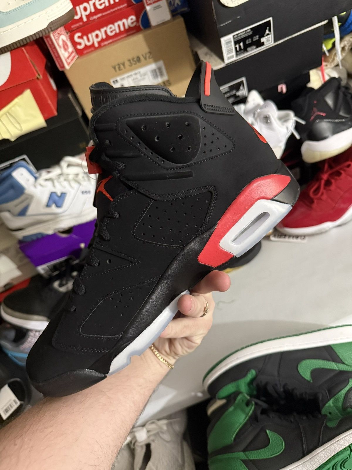 Jordan Brand Jordan retro 6 infrared sz 12/13 Size US 12 / EU 45 - 3 Thumbnail