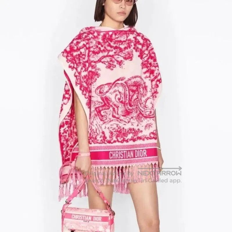 Dior Dior Pink Cotton Logo Knit Women's Sweater . Size XXS / US 00 / IT 34 - 8 Thumbnail