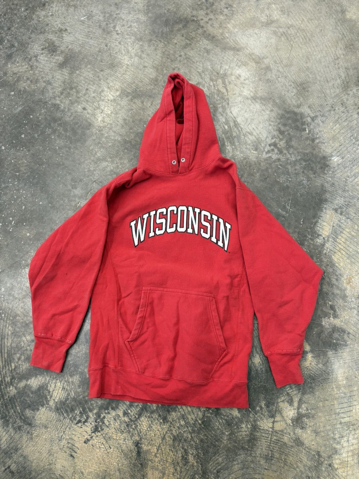 Vintage 2000’s Wisconsin Badgers Hoodie Sweatshirt Size US M / EU 48-50 / 2 - 1 Thumbnail