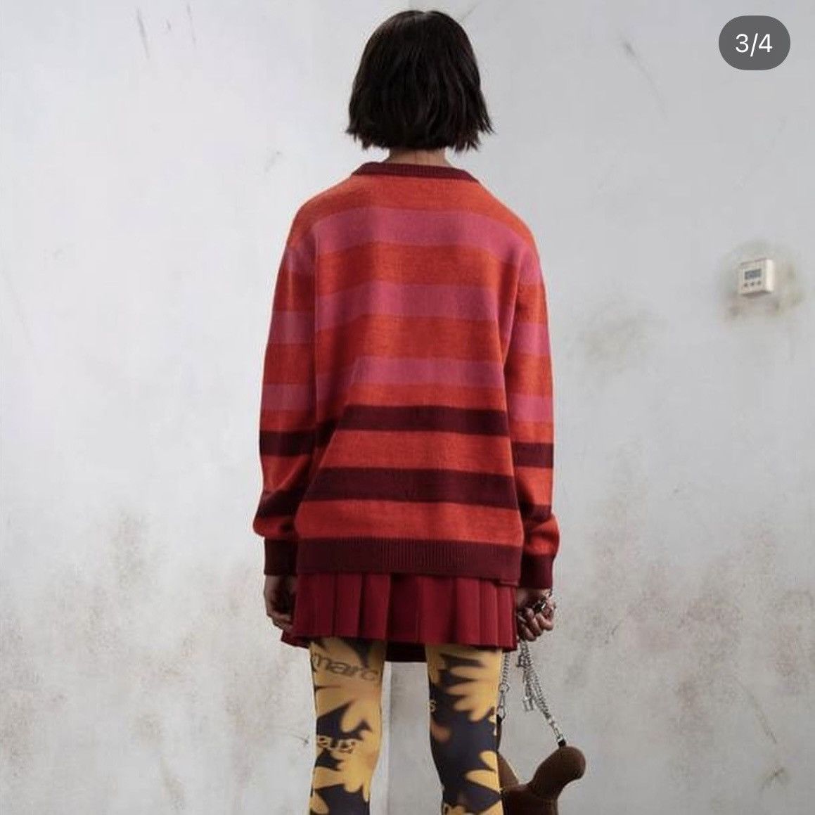 Heaven by Marc Jacobs Heaven by Marc Jacobs Gradient Teddy Sweater NWT Size S / US 4 / IT 40 - 4 Thumbnail