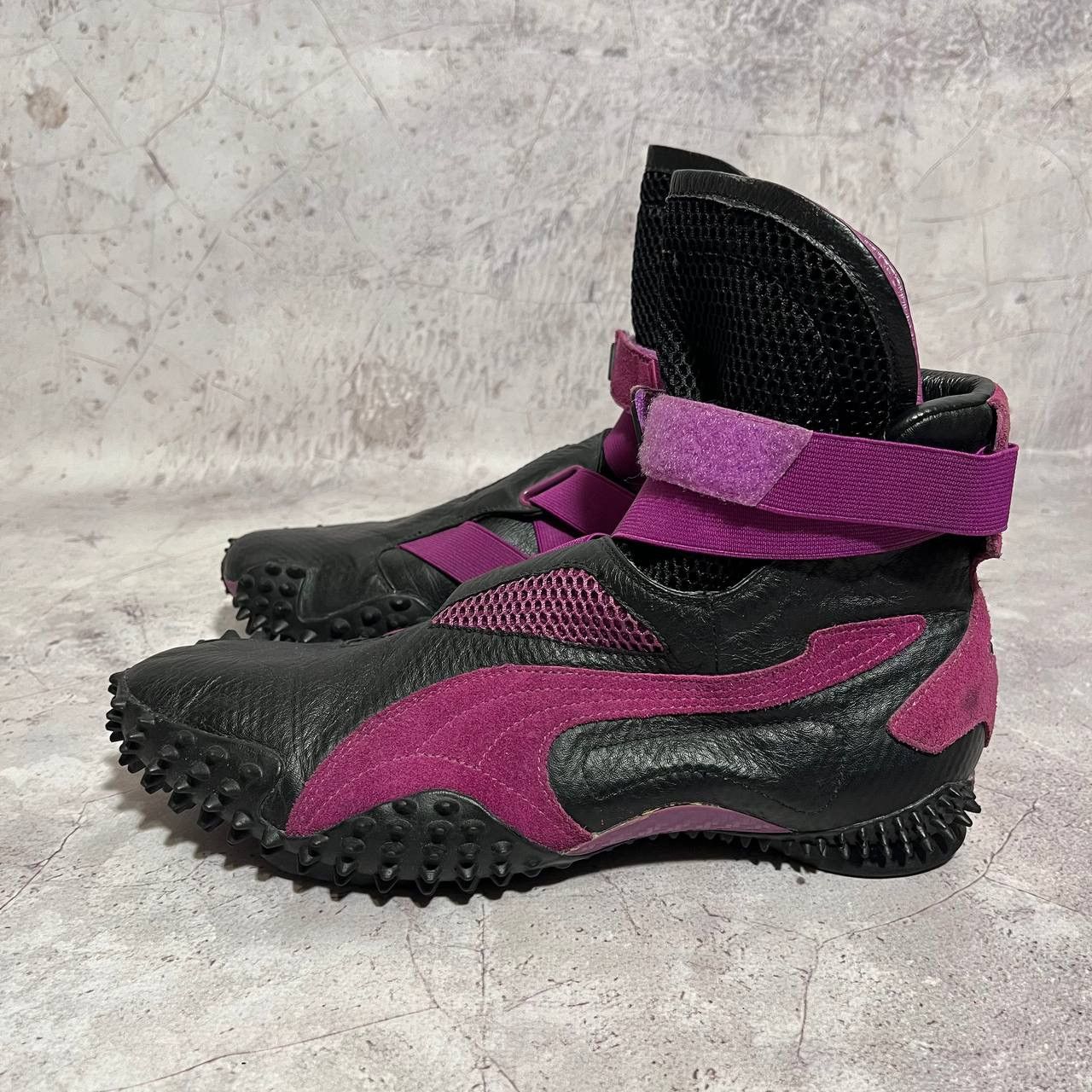 Puma Puma Mostro Mid Sneakers Shoes Black Purple 2004 Size US 8.5 / EU 41-42 - 8 Thumbnail