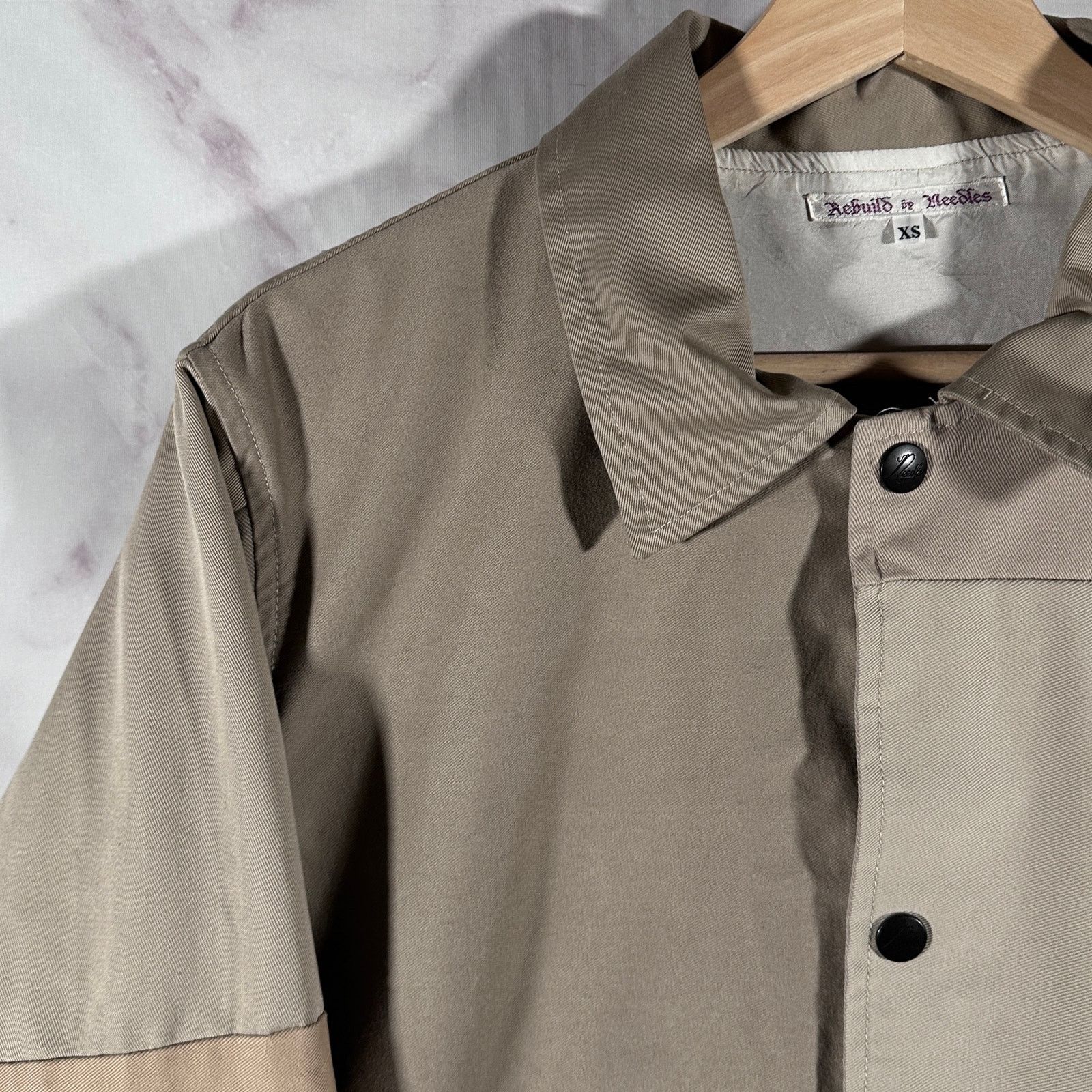 Needles Rebuild Tan Coach Jacket Size US XS / EU 42 / 0 - 2 Thumbnail