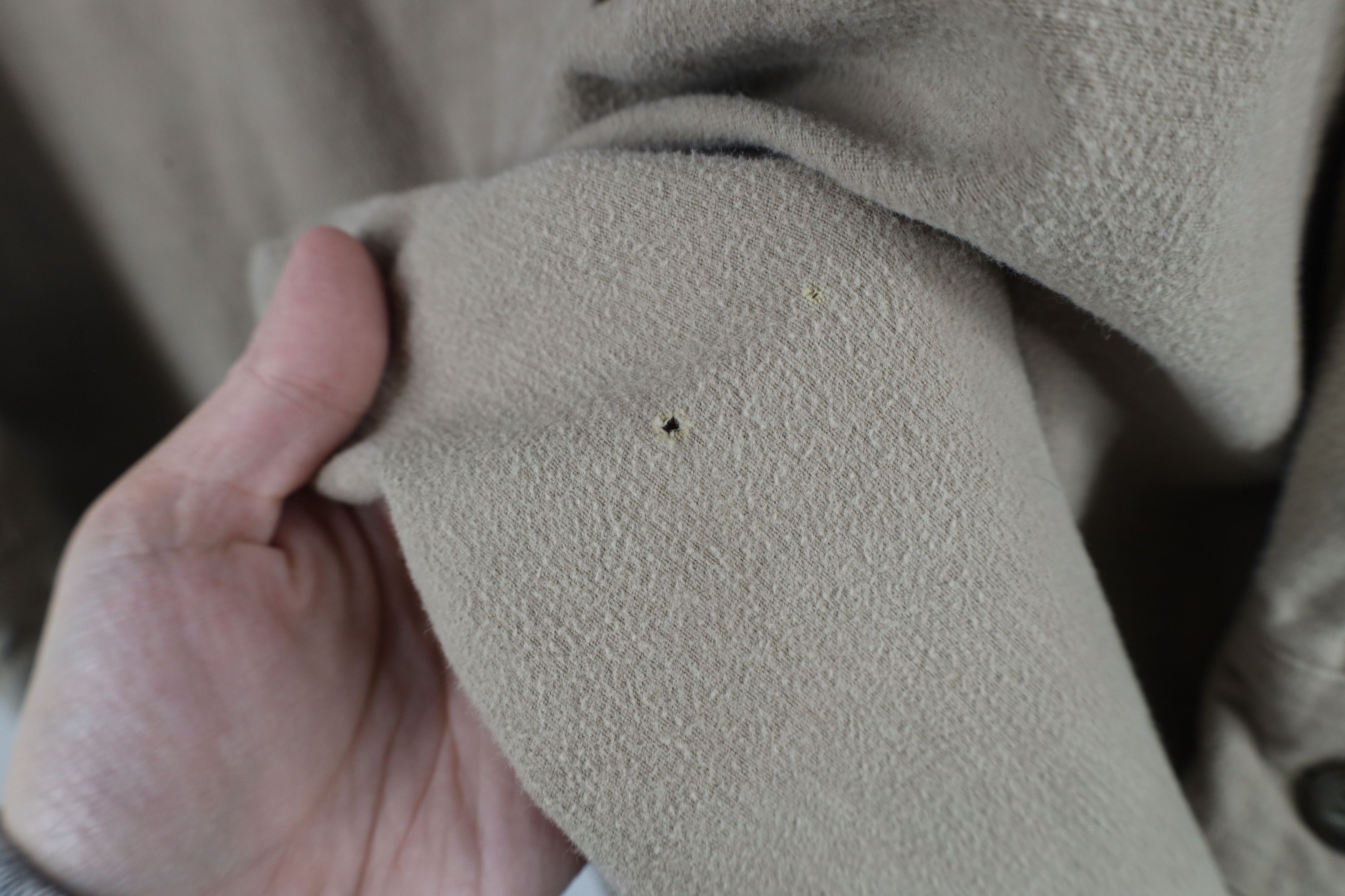 Vintage Vintage 90s Streetwear Heavyweight Cloth Button Shirt Size L / US 10 / IT 46 - 4 Thumbnail