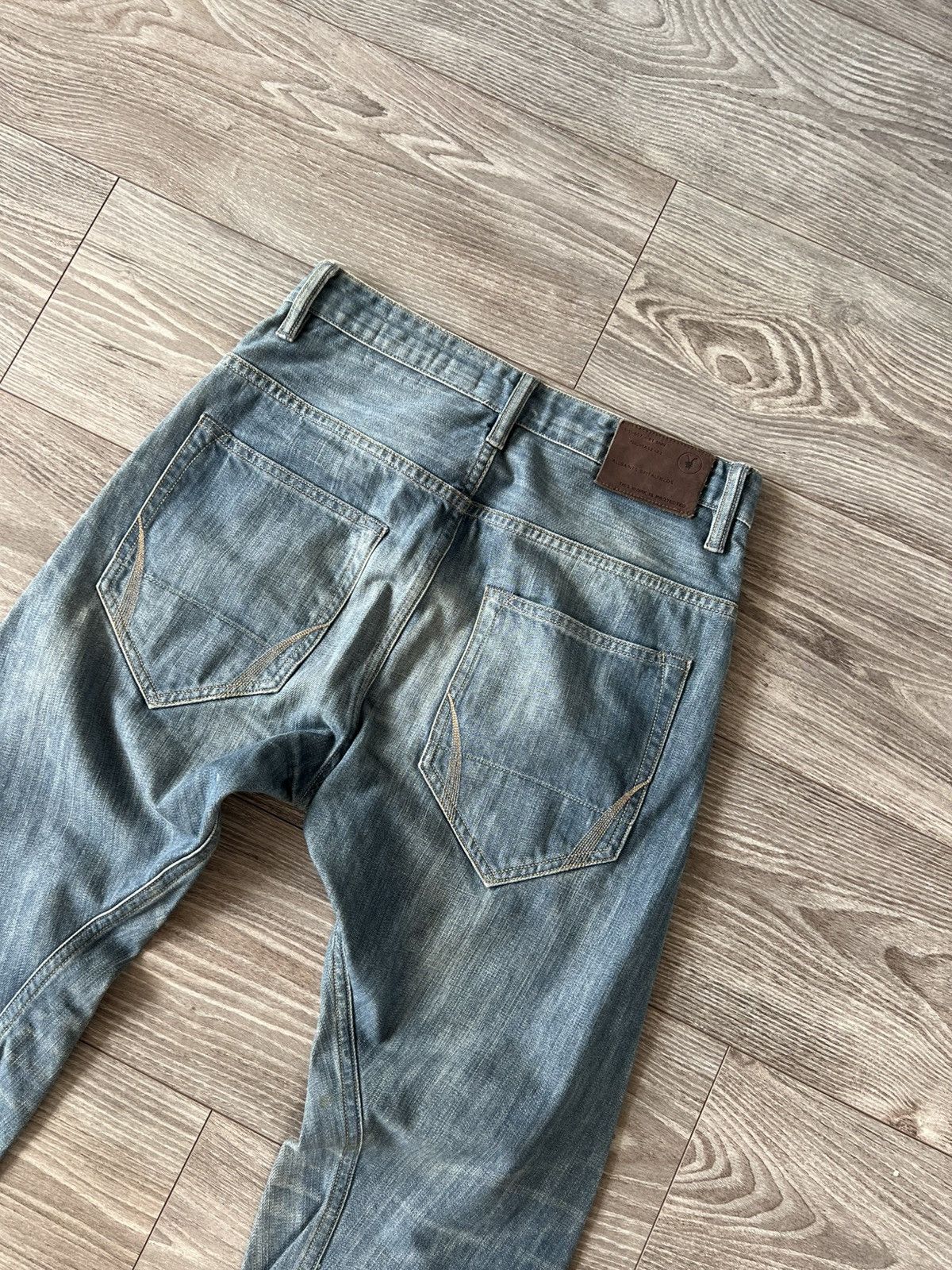 Allsaints Archival Allsaints Japan Denim Spitalfields Knees Jeans Size US 28 / EU 44 - 14 Thumbnail