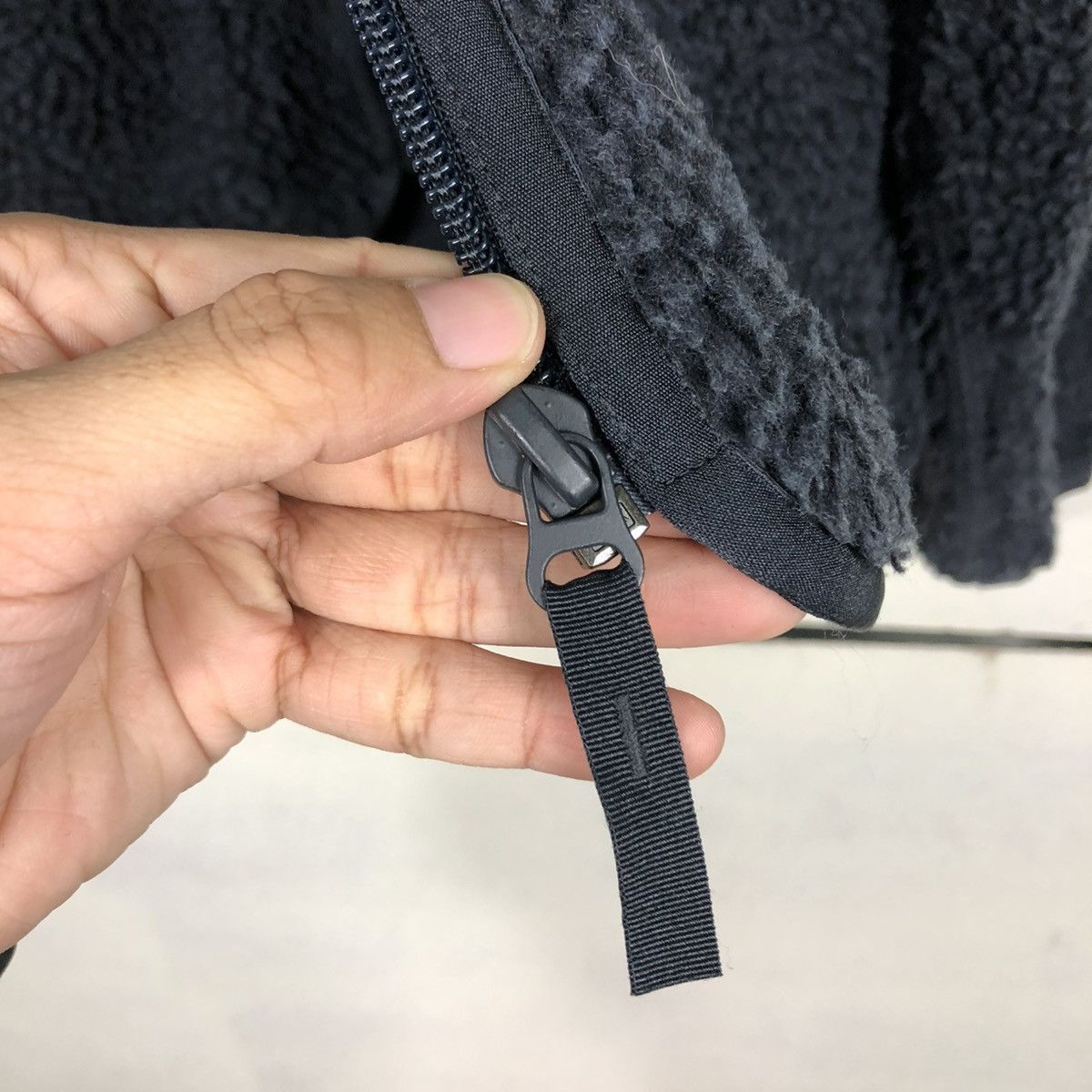 Japanese Brand 🔥FLEECE SHERPA DIP PILE JACKET ZIPPER UNIQLO UNDERCOVER Size US S / EU 44-46 / 1 - 18 Thumbnail