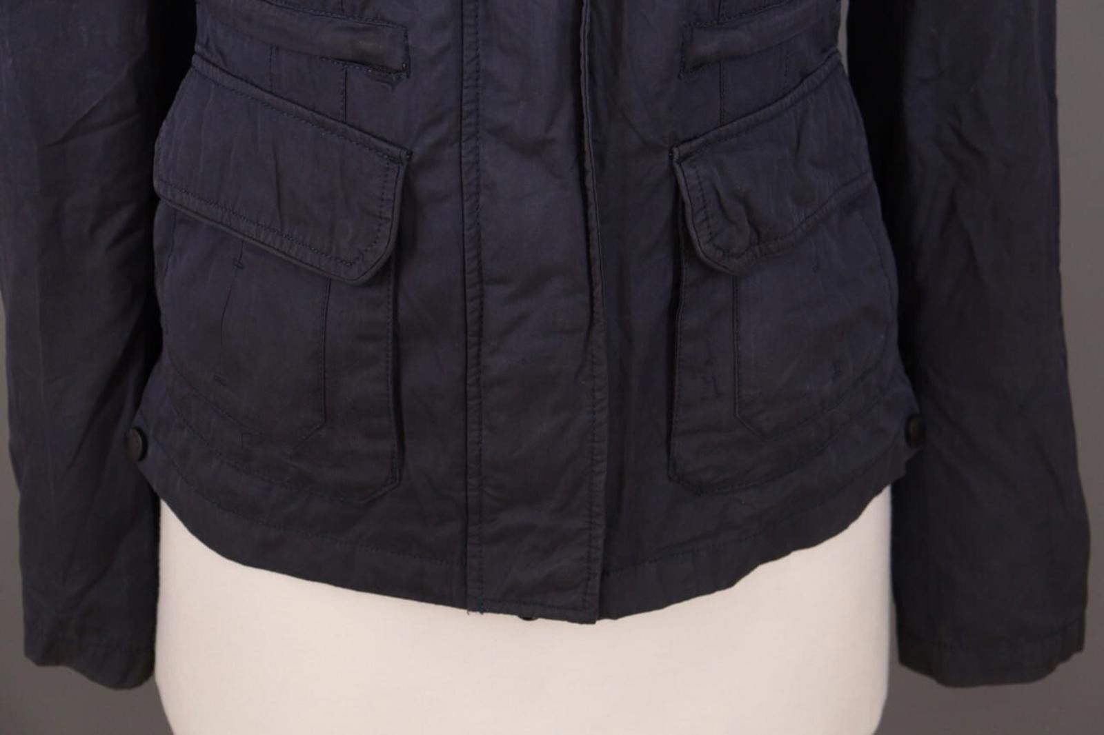 Eddie Bauer Ladies Blauer USA Black Full Zip Cargo Jacket Size L Size L / US 10 / IT 46 - 3 Thumbnail