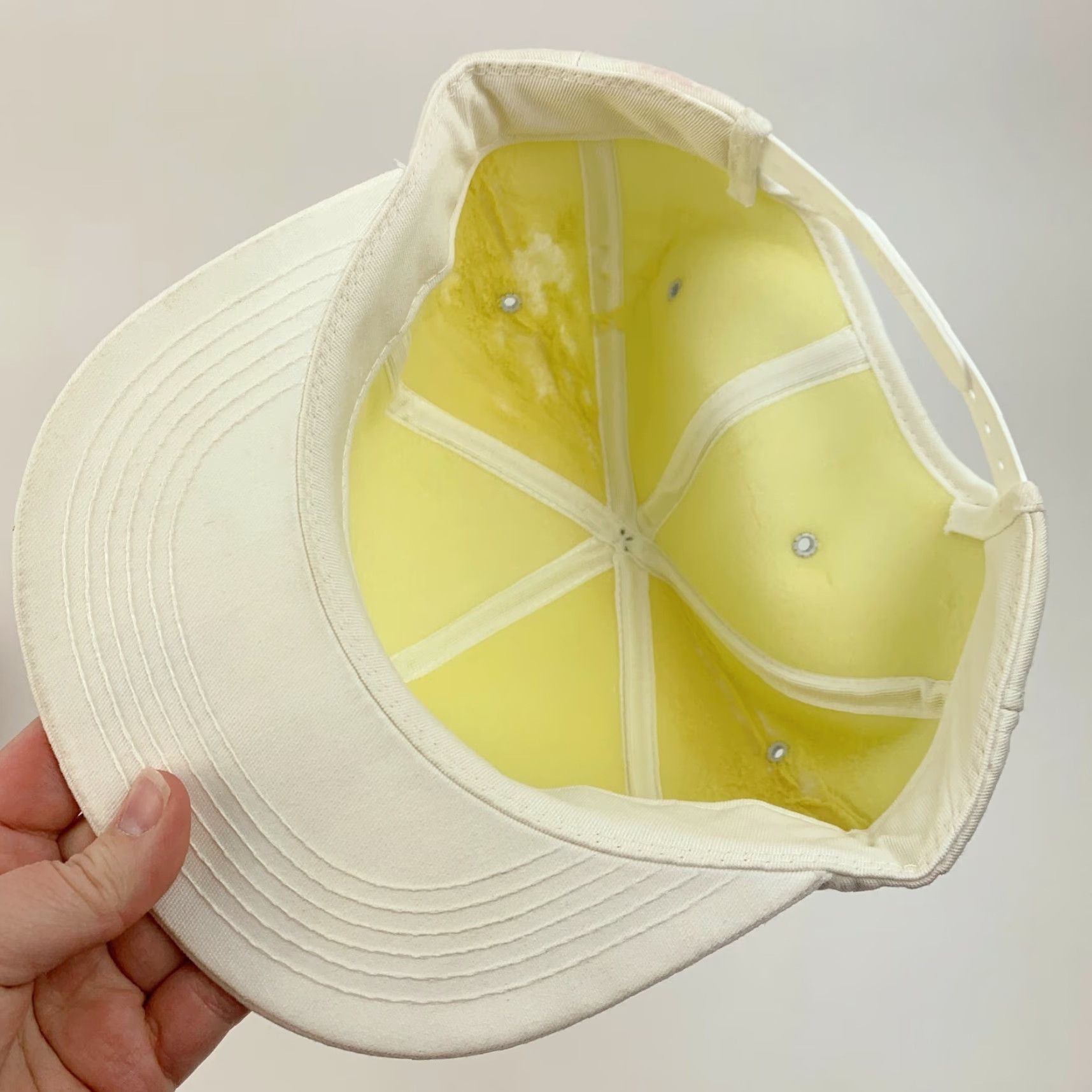 Vintage VINTAGE K-Products Farmland Fertilizer White Snapback Trucker Hat Cap Size ONE SIZE - 4 Thumbnail