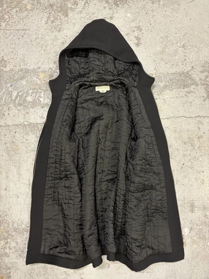 Dries Van Noten Dries Van Noten Black Quilted Hooded Jacket Size US M / EU 48-50 / 2 - 7 Thumbnail