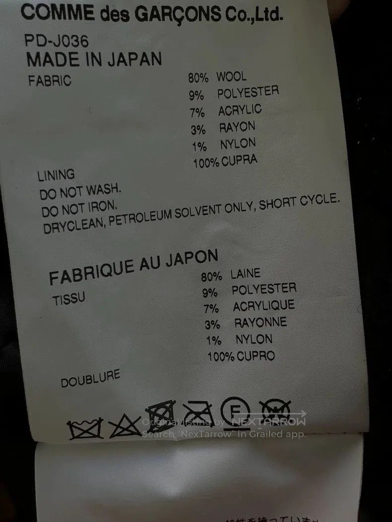 Comme des Garcons Comme des Garcons Homme Plus Gloves Trench Coat. Size US M / EU 48-50 / 2 - 6 Thumbnail
