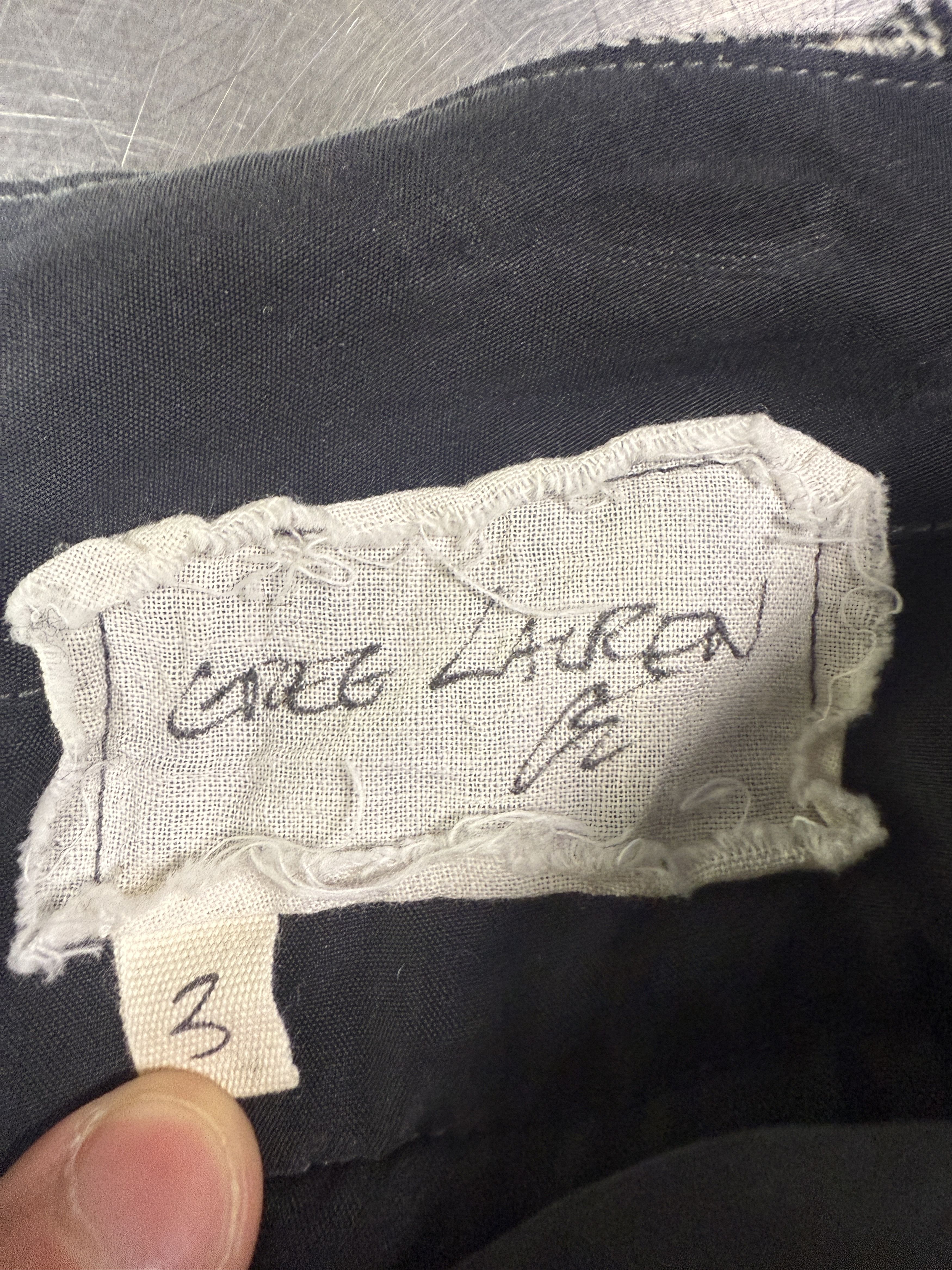 Greg Lauren $2.2k Greg Lauren Mix Herringbone Cargo Drop Pants Size US 34 / EU 50 - 8 Thumbnail