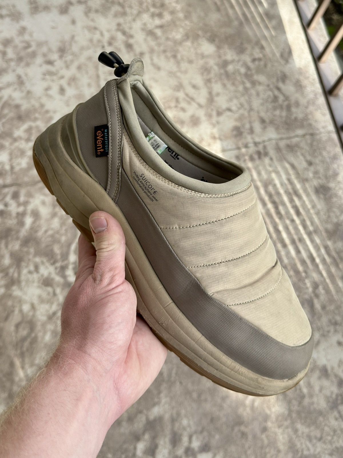 Suicoke Suicoke Beige Puffer Shoes Size 10 Size US 10 / EU 43 - 1 Thumbnail