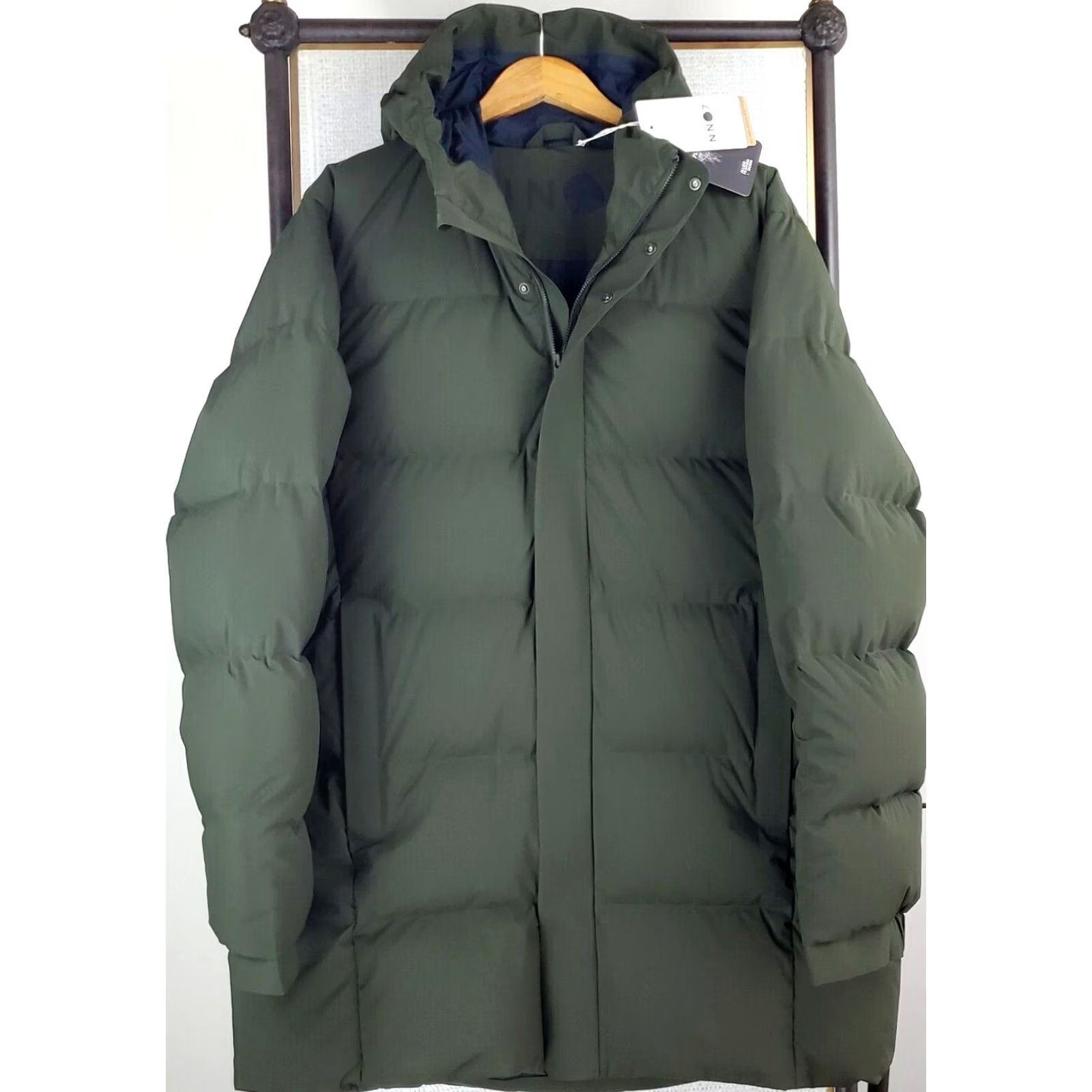 NN07 NN07 Golf 8181 Jacket Mens 2XL Green Down 700 Fill Waterproof Windproof Hooded Coat Puffer Size US XXL / EU 58 / 5 - 2 Thumbnail