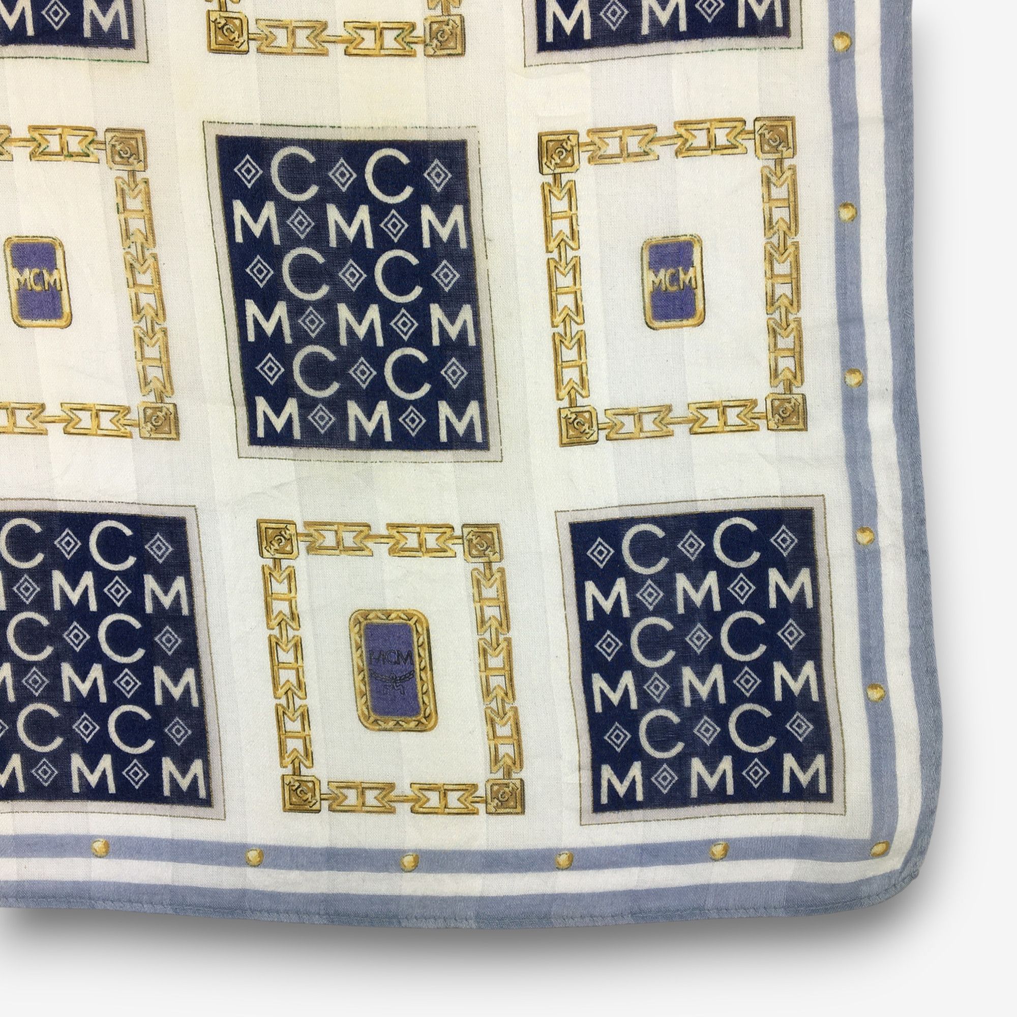 MCM Vintage MCM Handkerchief Pocket Square Bandana Size ONE SIZE - 3 Thumbnail